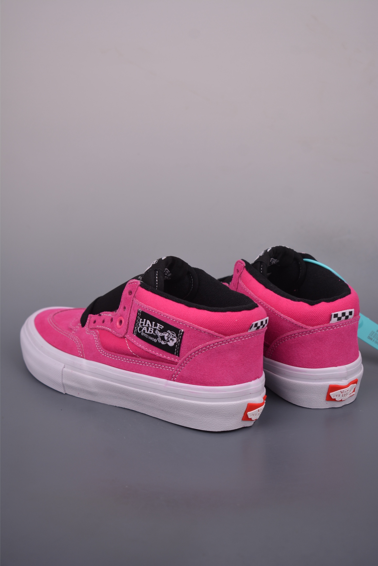 Vans Skate Half Cab 玫红/火龙果 美式复古休闲中帮职业滑板鞋 VN0A2Z34A