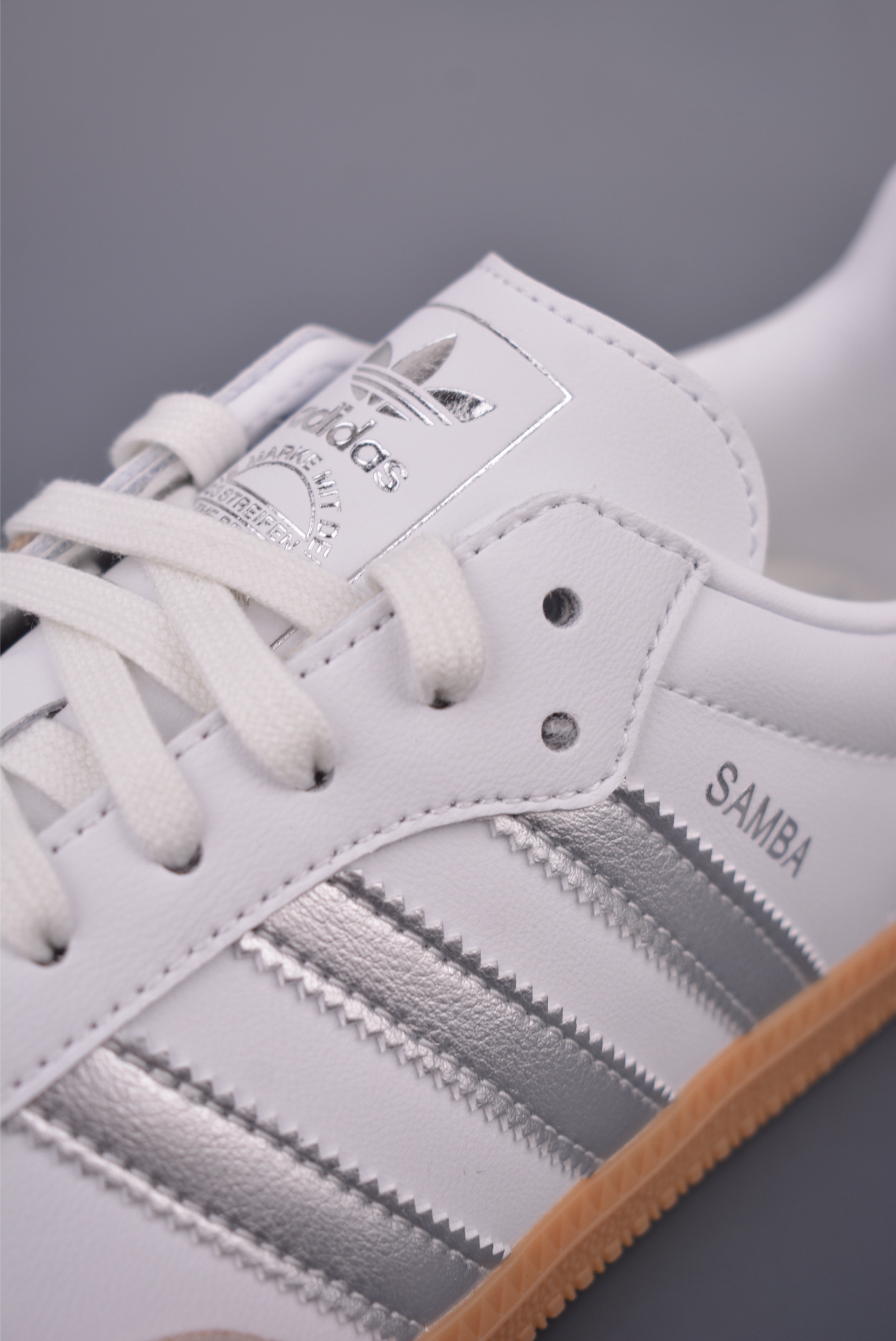 Adidas Samba OG White/Silver Casual Sneakers - Classic Style & Comfort 7 i1754427015528 8132 0 6