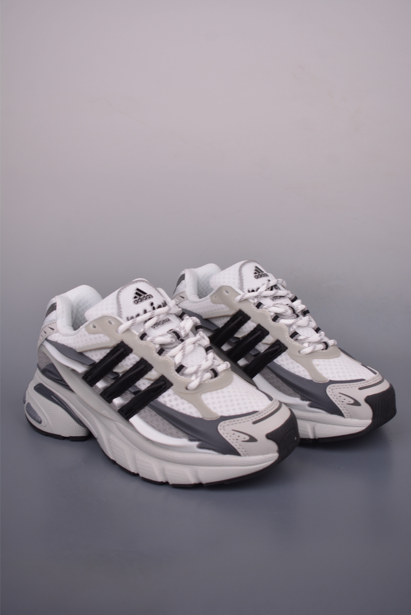Adidas Adistar Cushion Retro Running Shoes White Black JP92622722 1 i1754428088126 7831 0 0