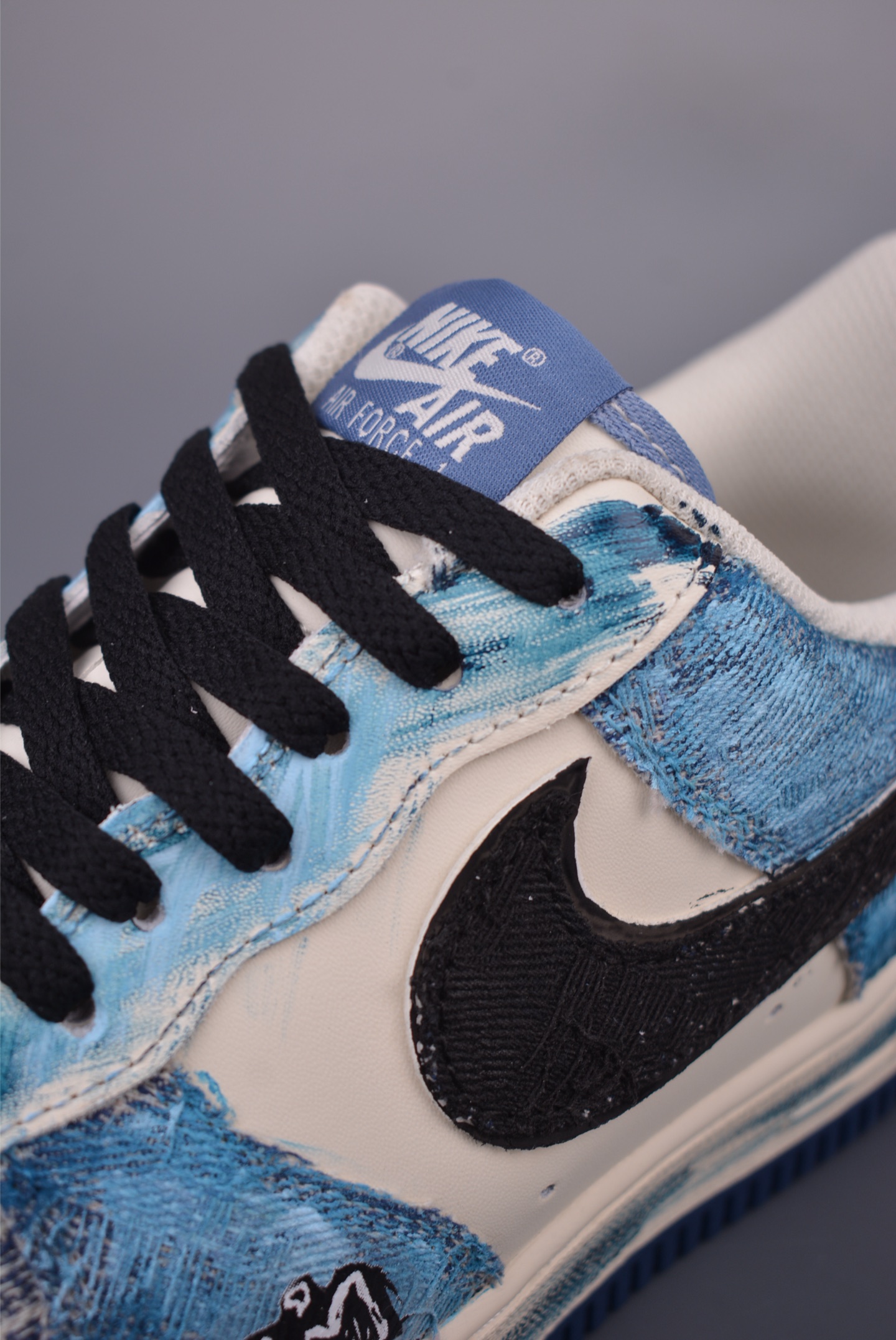 Nike Air Force 1 Low Denim Patchwork Sneakers - Iconic Style & Comfort 8 i1754429726366 4239 0 6