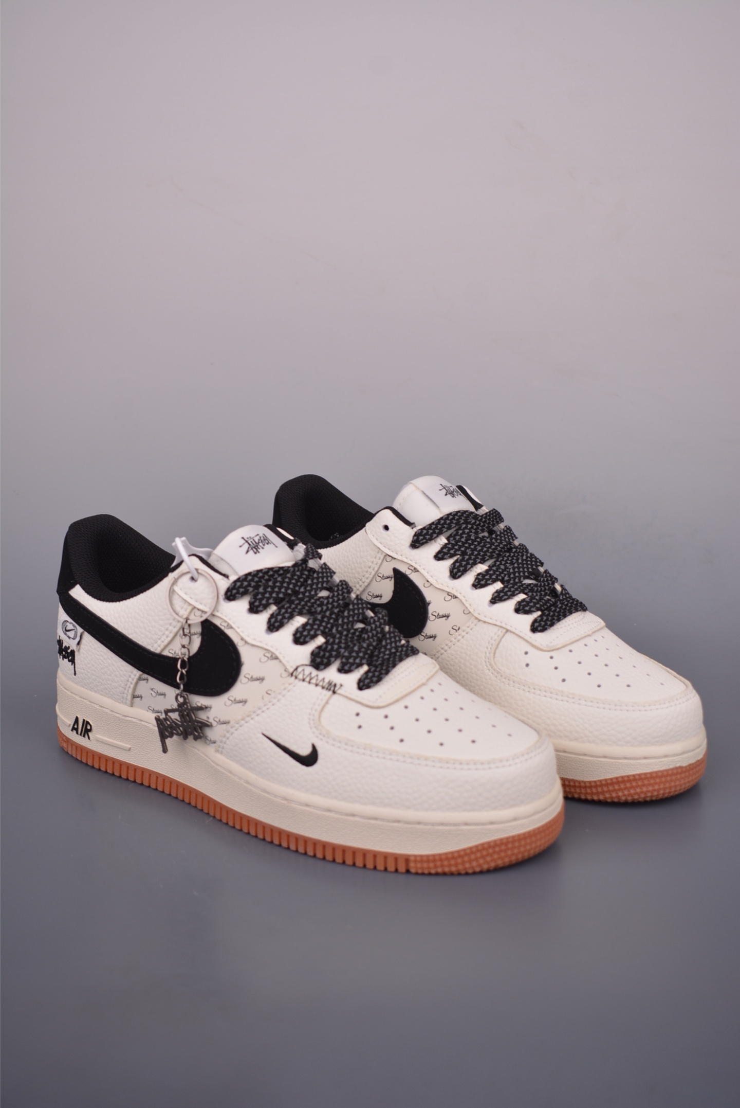Nike Air Force 1 Low Stussy Fossil Stone Sneakers Authentic Design and Comfort 1 Nike Air Force 1 Low Stussy Fossil Stone Sneakers Authentic Design and Comfort