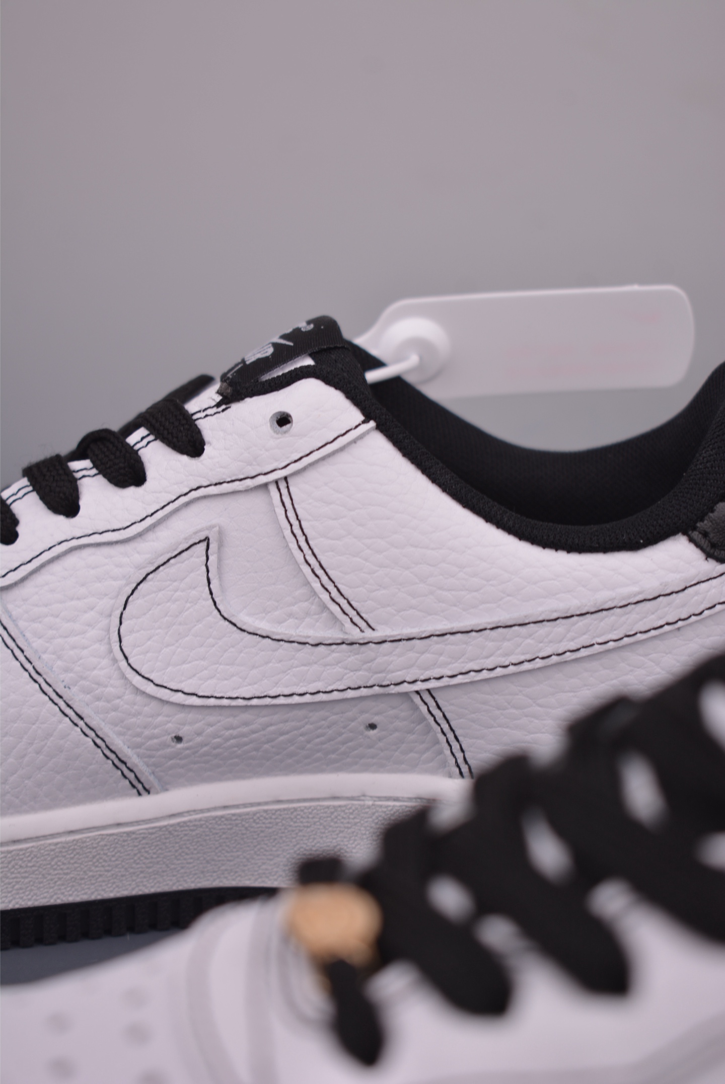 Nike Air Force 1 Low White/Black Leather Sneakers - Iconic Style and Comfort 9 i1754430558850 8184 0 7