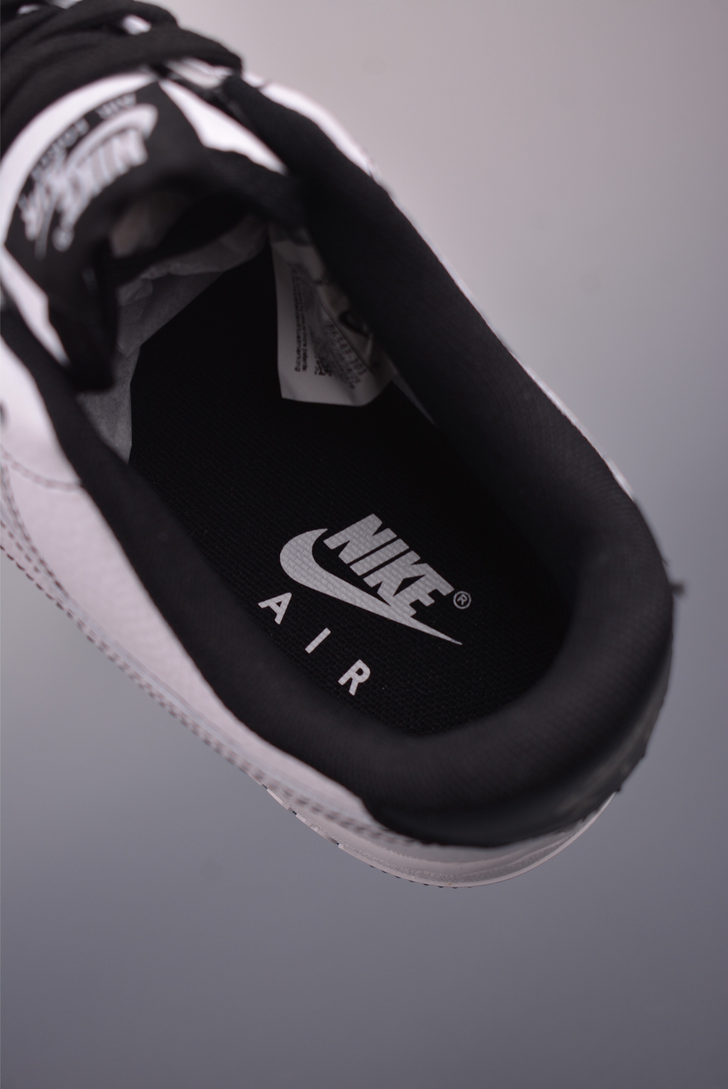 Nike Air Force 1 Low White/Black Leather Sneakers - Iconic Style and Comfort 10 i1754430558933 1070 0 8