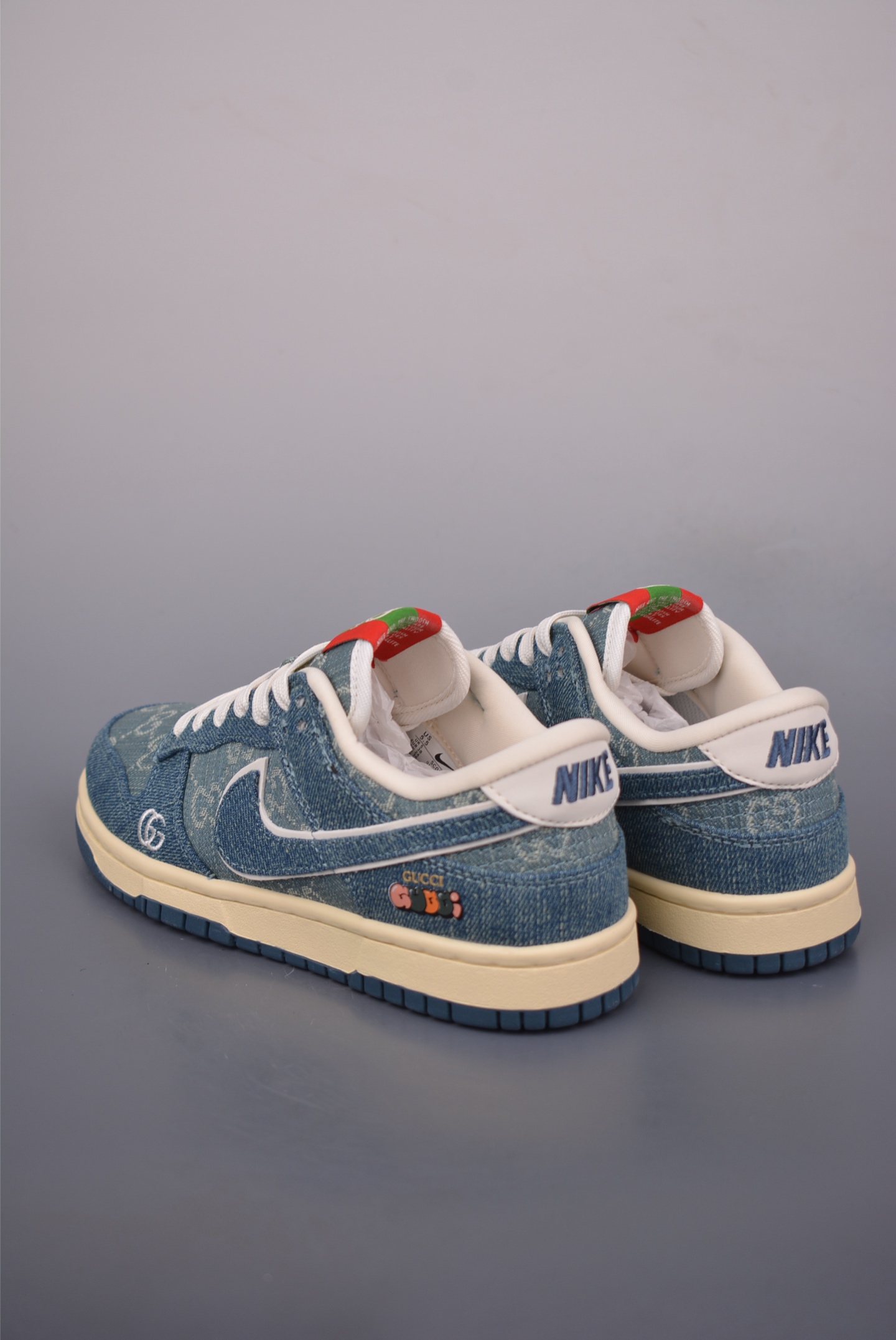 Nike SB Dunk Low Gucci Collab Denim Sneakers Designer Shoes - Limited Edition 2 i1754431473390 7048 0 1