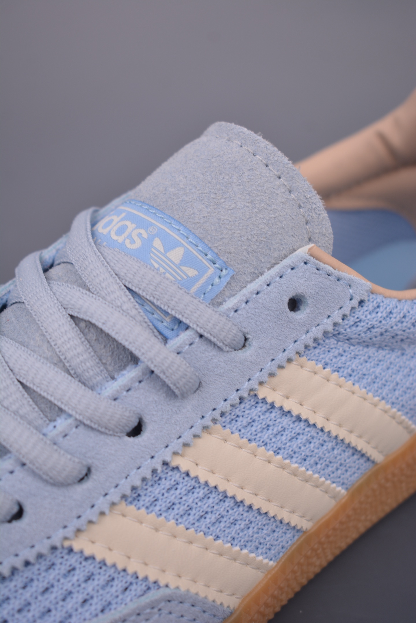 Adidas Handball Spezial Classic Retro Casual Sneakers - Light Blue Suede 7 i1754520686726 3157 0 6