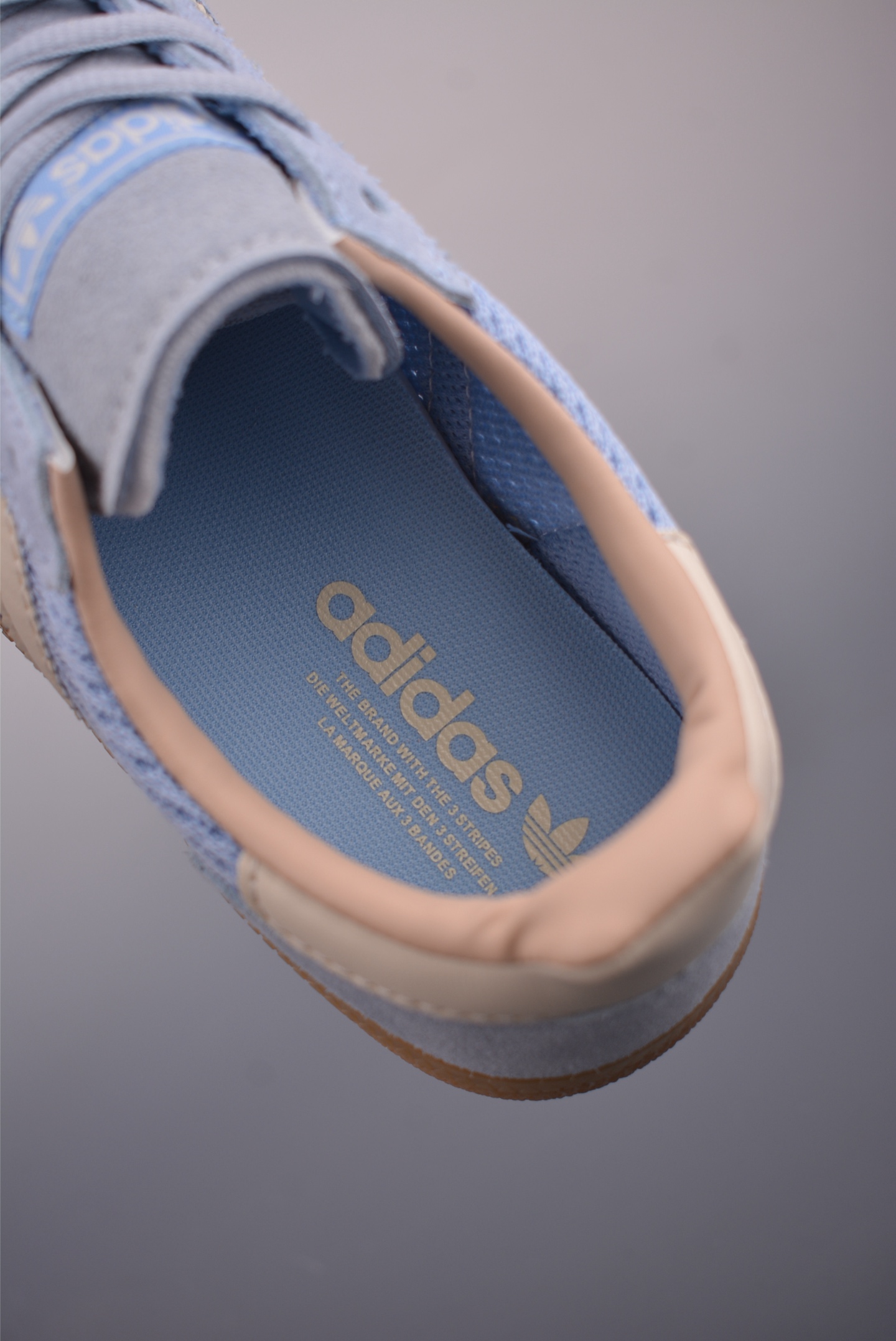 Adidas Handball Spezial Classic Retro Casual Sneakers - Light Blue Suede 9 i1754520686804 6287 0 8