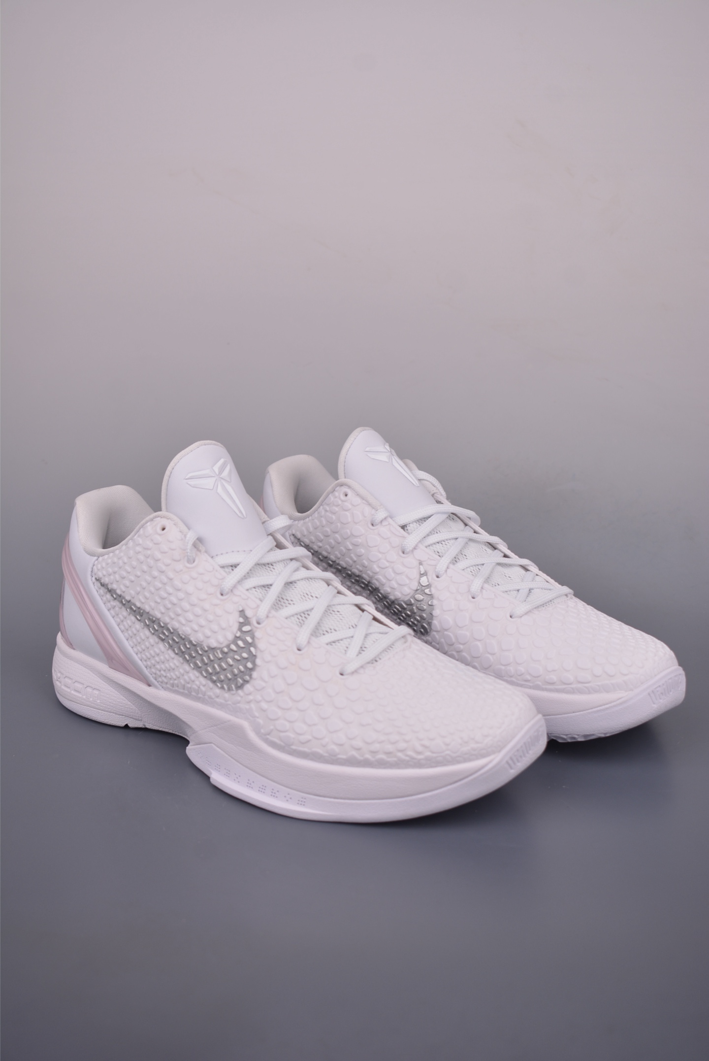 Nike Kobe 6 Protro Basketball Shoes, White/Grey, Men's Size 40-48.5 1 i1754520735100 8337 0 0