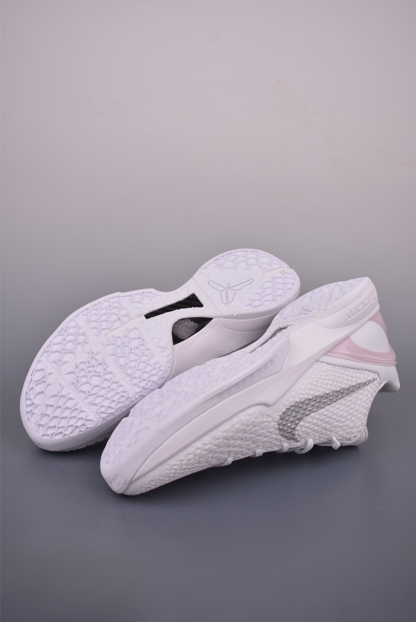 Nike Kobe 6 Protro Basketball Shoes, White/Grey, Men's Size 40-48.5 3 i1754520736695 9070 0 2