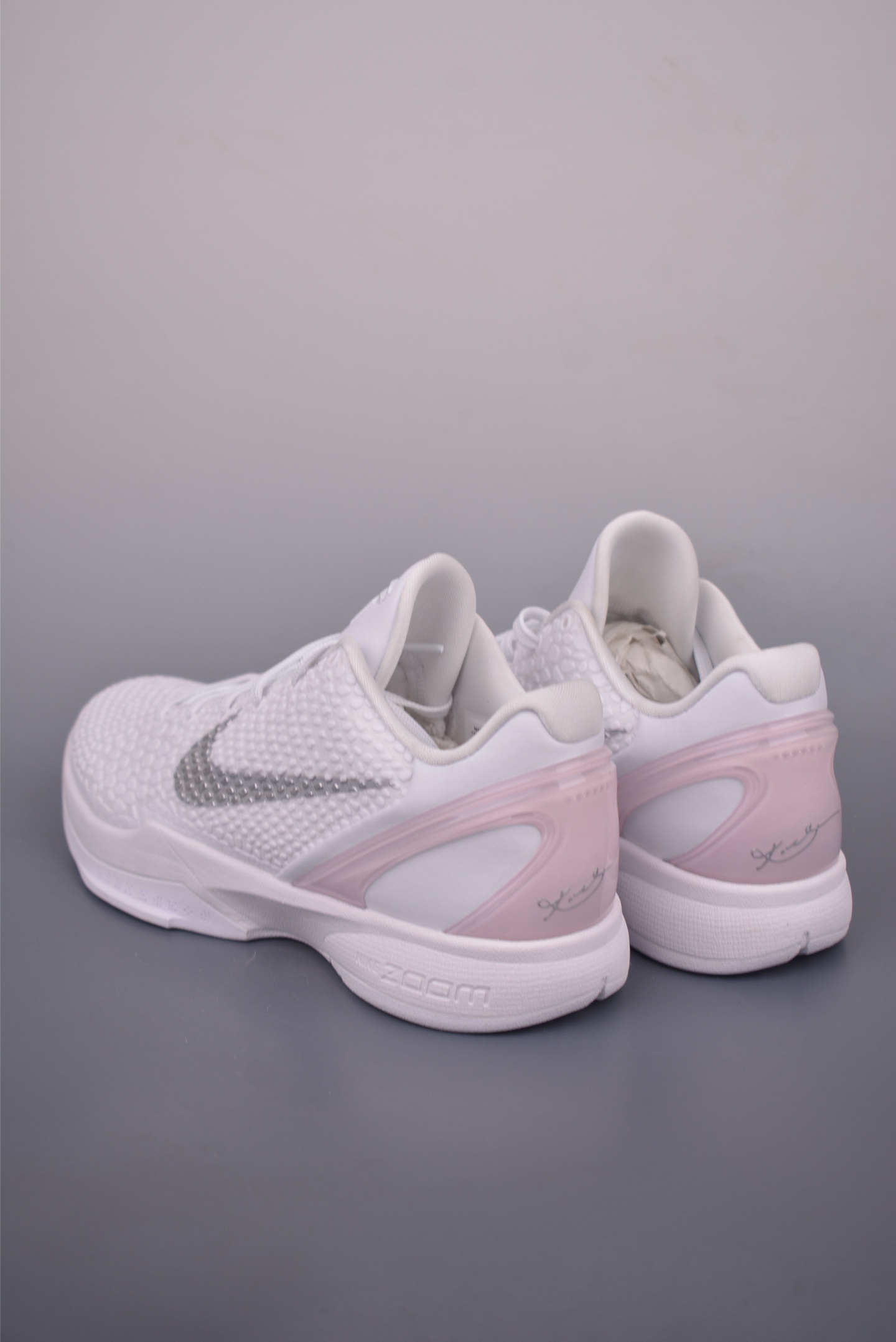 Nike Kobe 6 Protro Basketball Shoes, White/Grey, Men's Size 40-48.5 2 i1754520736735 2264 0 1