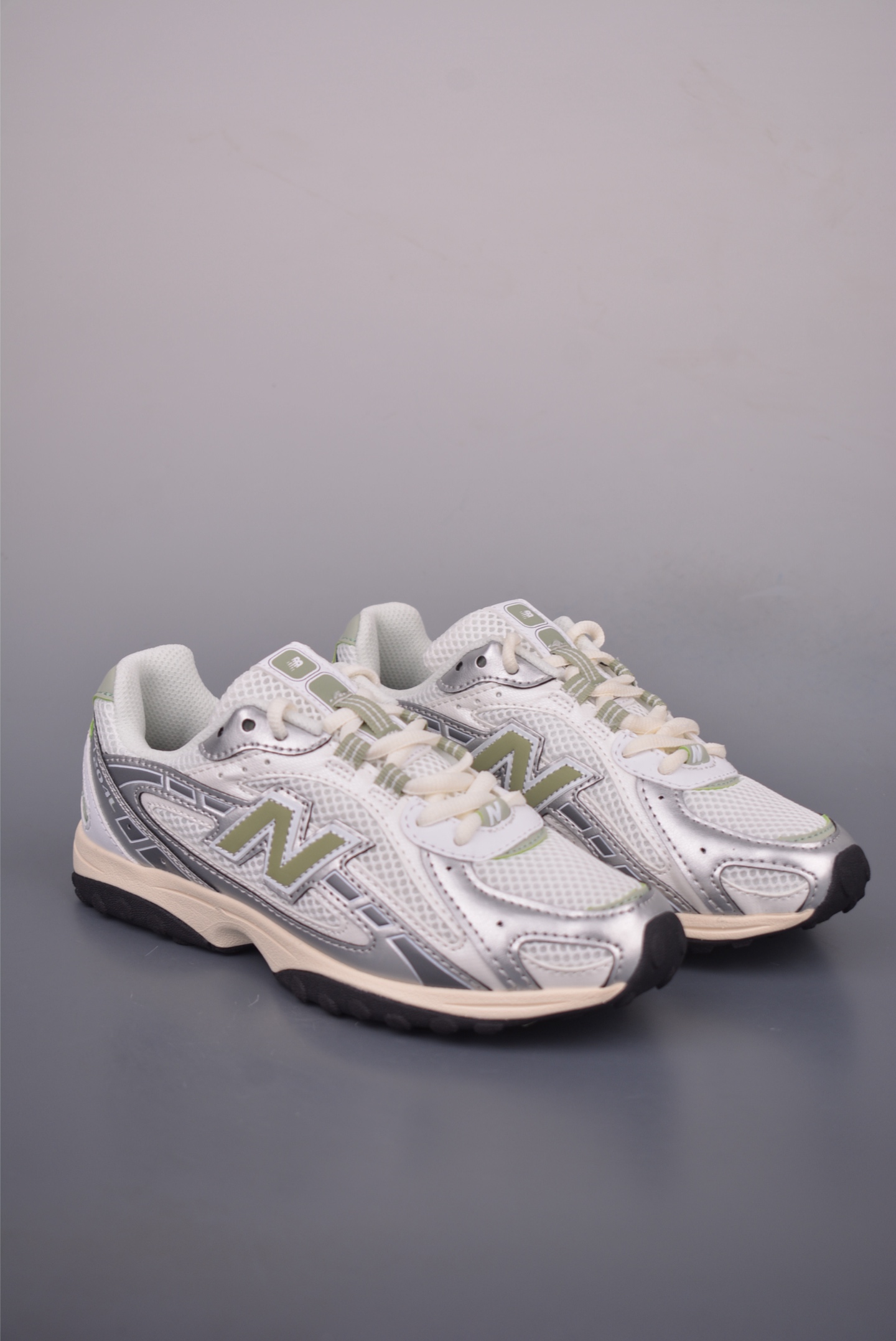 New Balance 204 Series Retro Casual Versatile Running Shoes - White/Silver 1 i1754521087521 6864 0 0