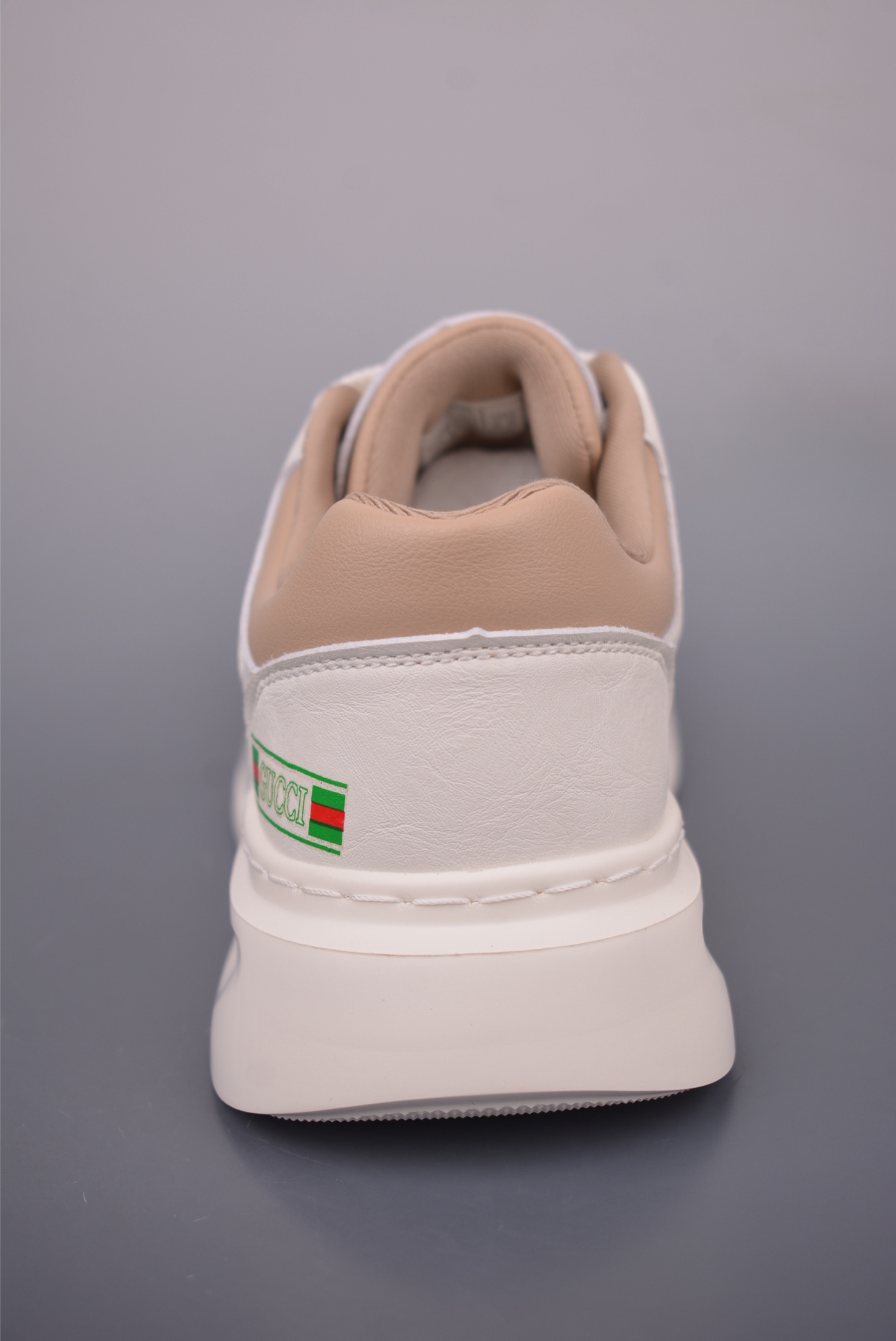 Gucci Men's White Leather Sneakers with Iconic Geometric Pattern, Sizes 39-44 4 i1754521359498 2176 0 3