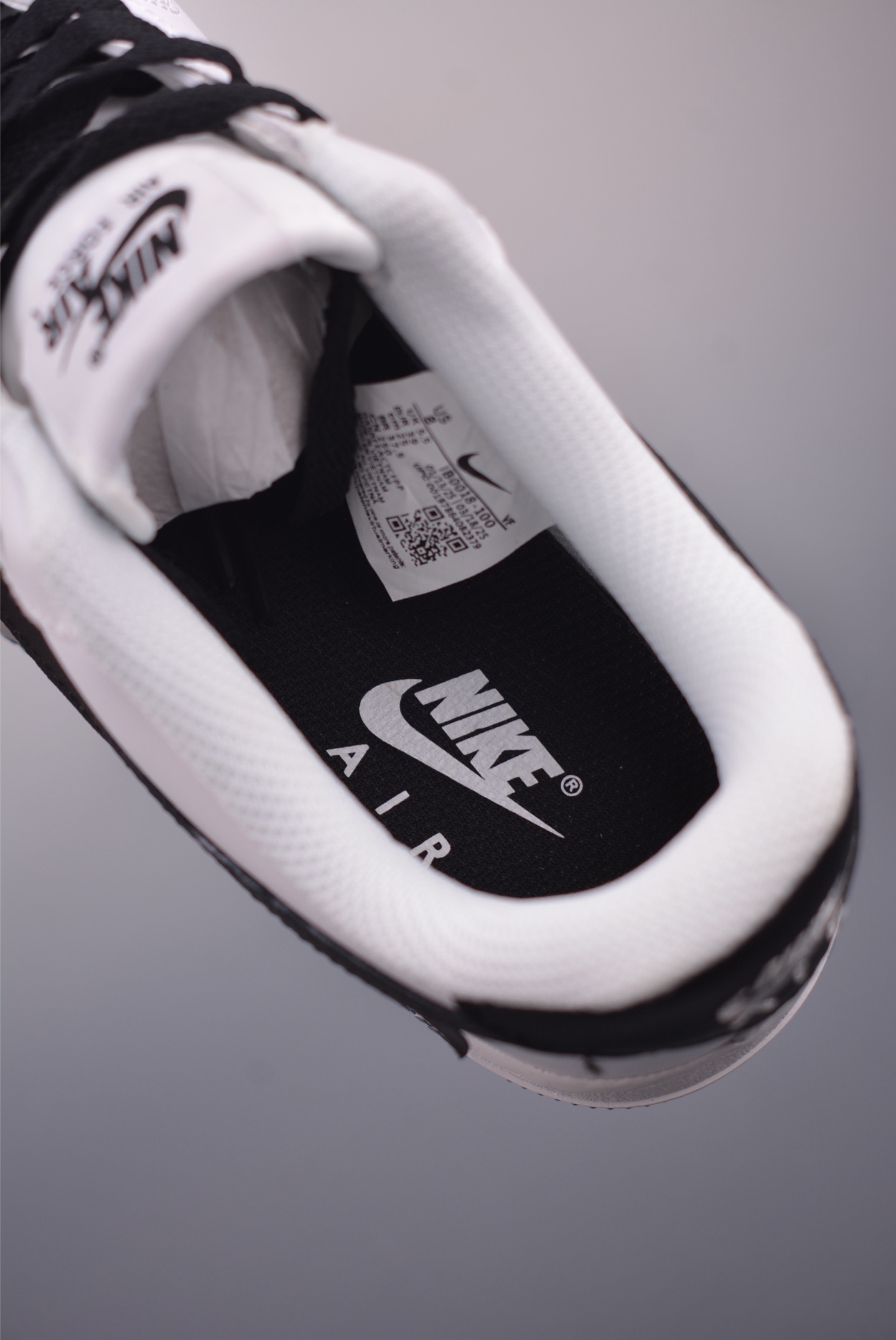 Nike Air Force 1 Low White/Black,Honeycomb Cushion, Steel Stamp,Original Accessories 9 i1754603279819 2921 0 8