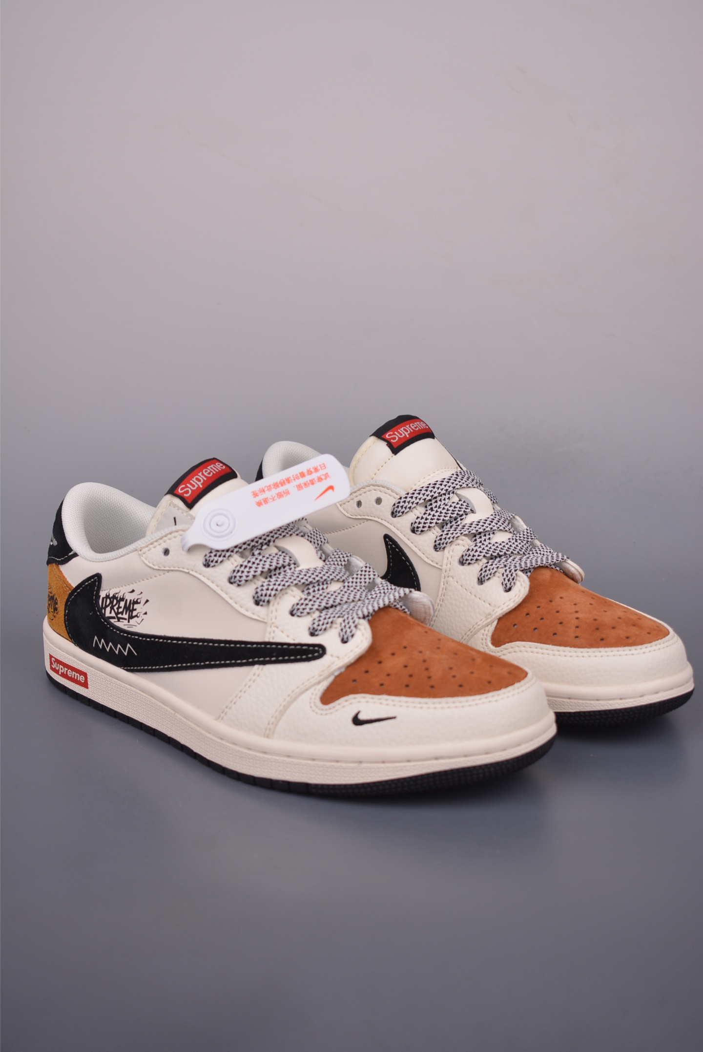 Fragment x Travis Scott x Supreme Air Jordan 1 Low - Limited Edition Sneakers 2 i1754604996210 3325 0 0