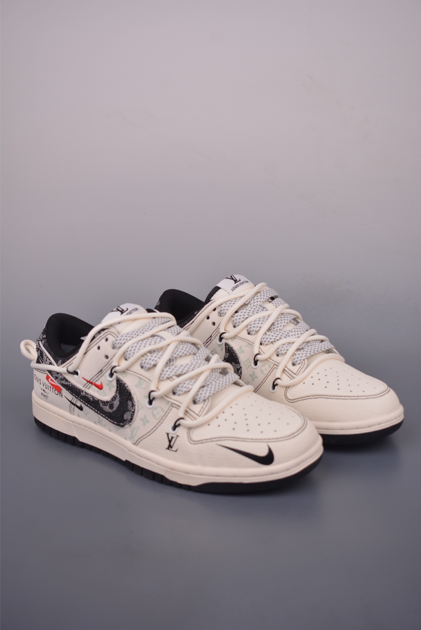Nike SB Dunk Low Louis Vuitton Collab Deconstructed Sneakers 2 i1754605040305 330 0 0