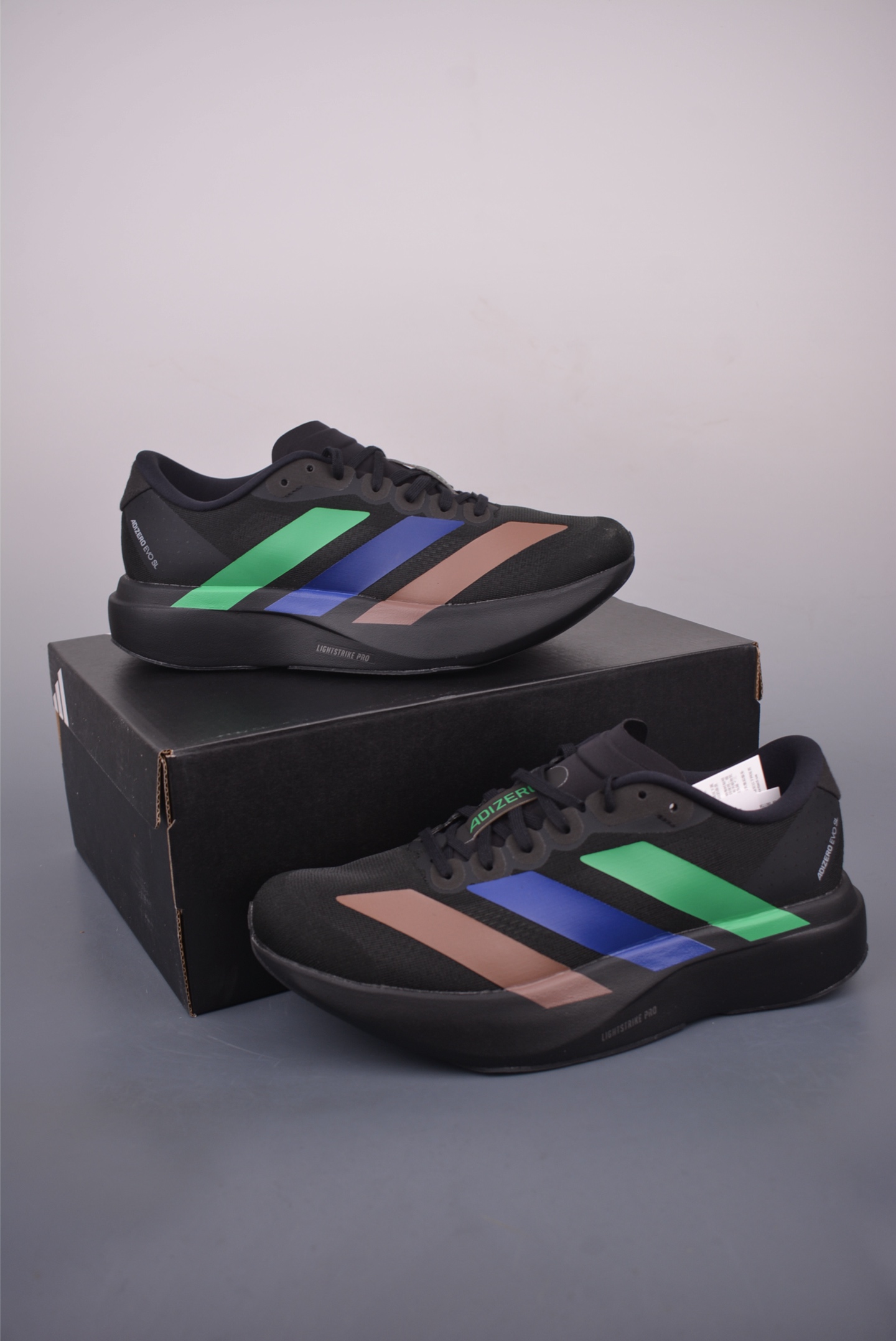 Adidas Adizero Evo SL M 阿迪超轻透气缓震跑鞋 JI3392