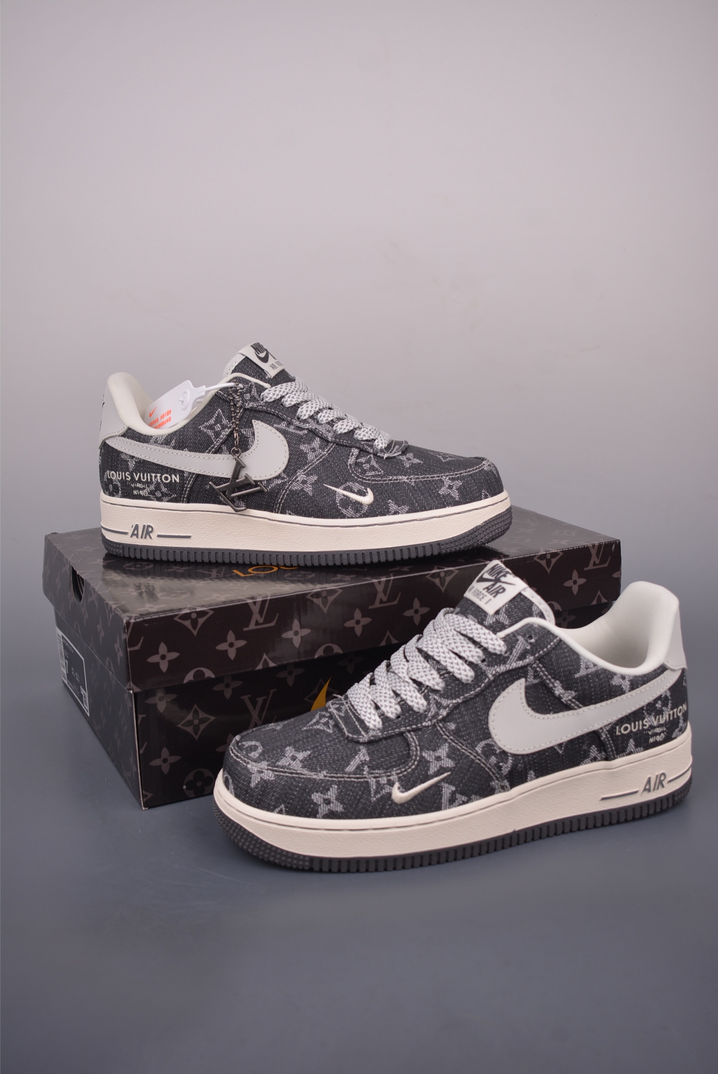 Nike Air Force 1 Low Louis Vuitton Custom Sneakers - Iconic Design 5 i1754692424453 1440 0 4