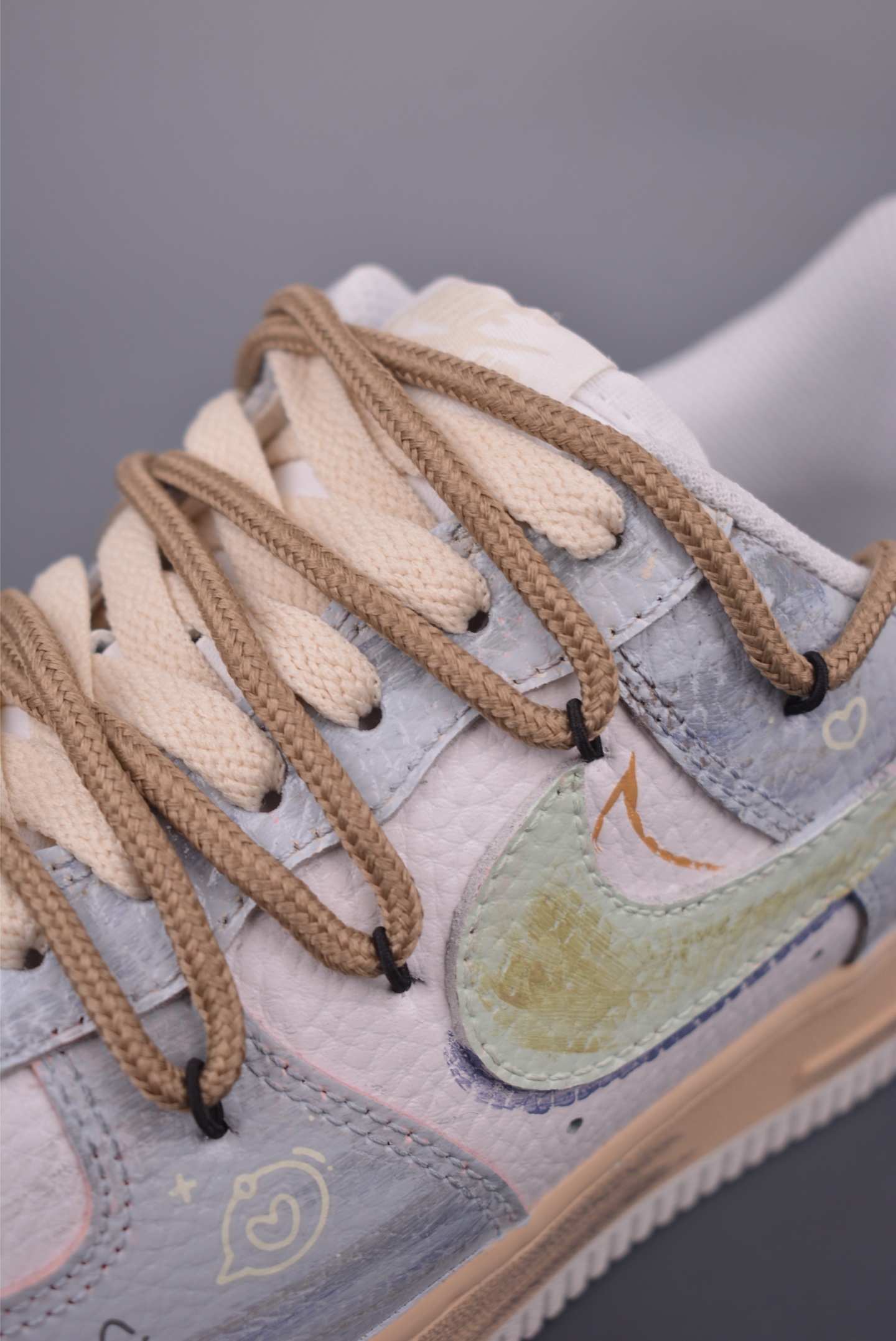 Nike Air Force 1 Low 'Misty Journey' Deconstructed Lace-Up Sneakers 8 i1754773617473 8780 0 6