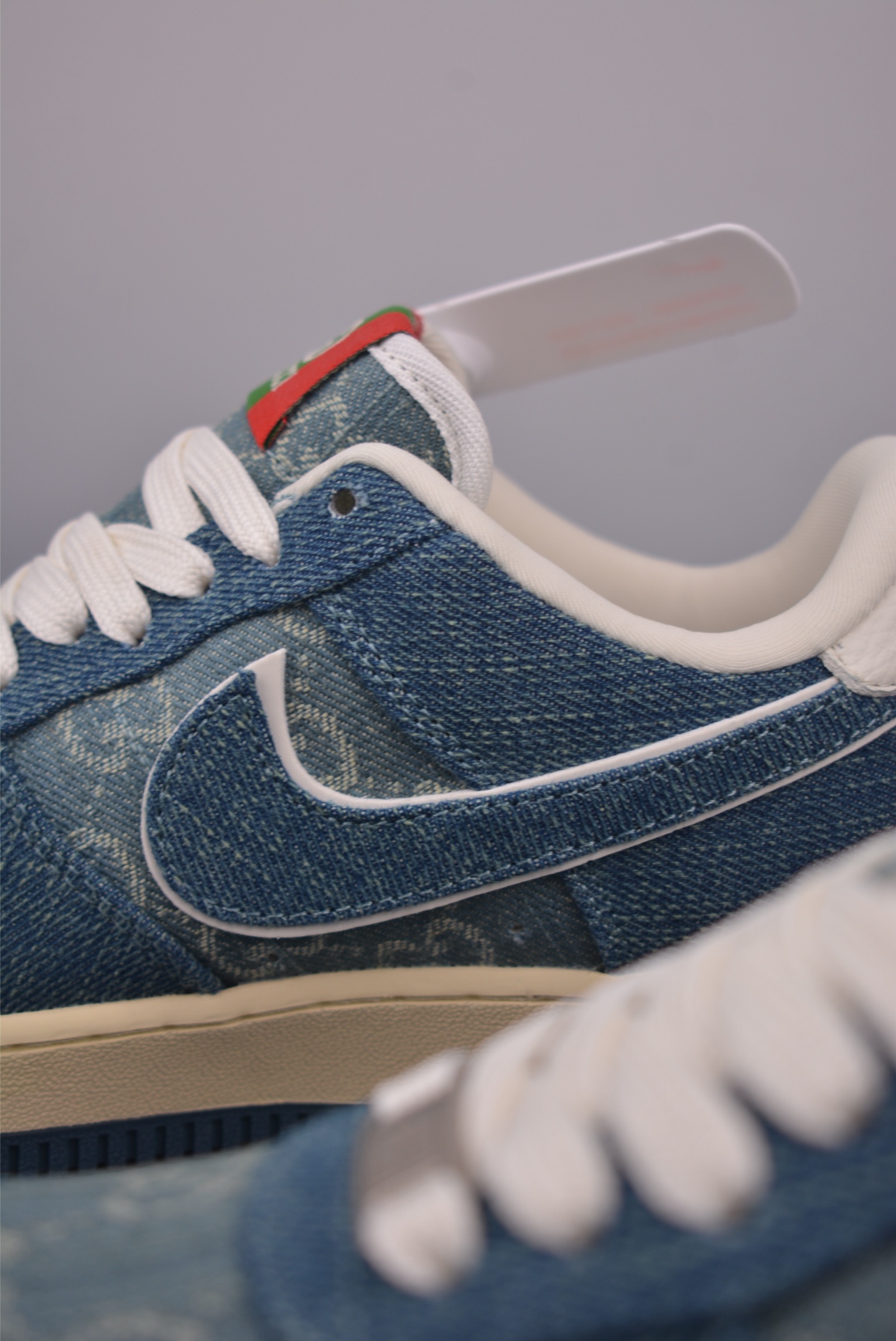Nike Air Force 1 Low Gucci Denim Sneakers - Limited Edition Collaboration 9 i1754773652689 8809 0 7