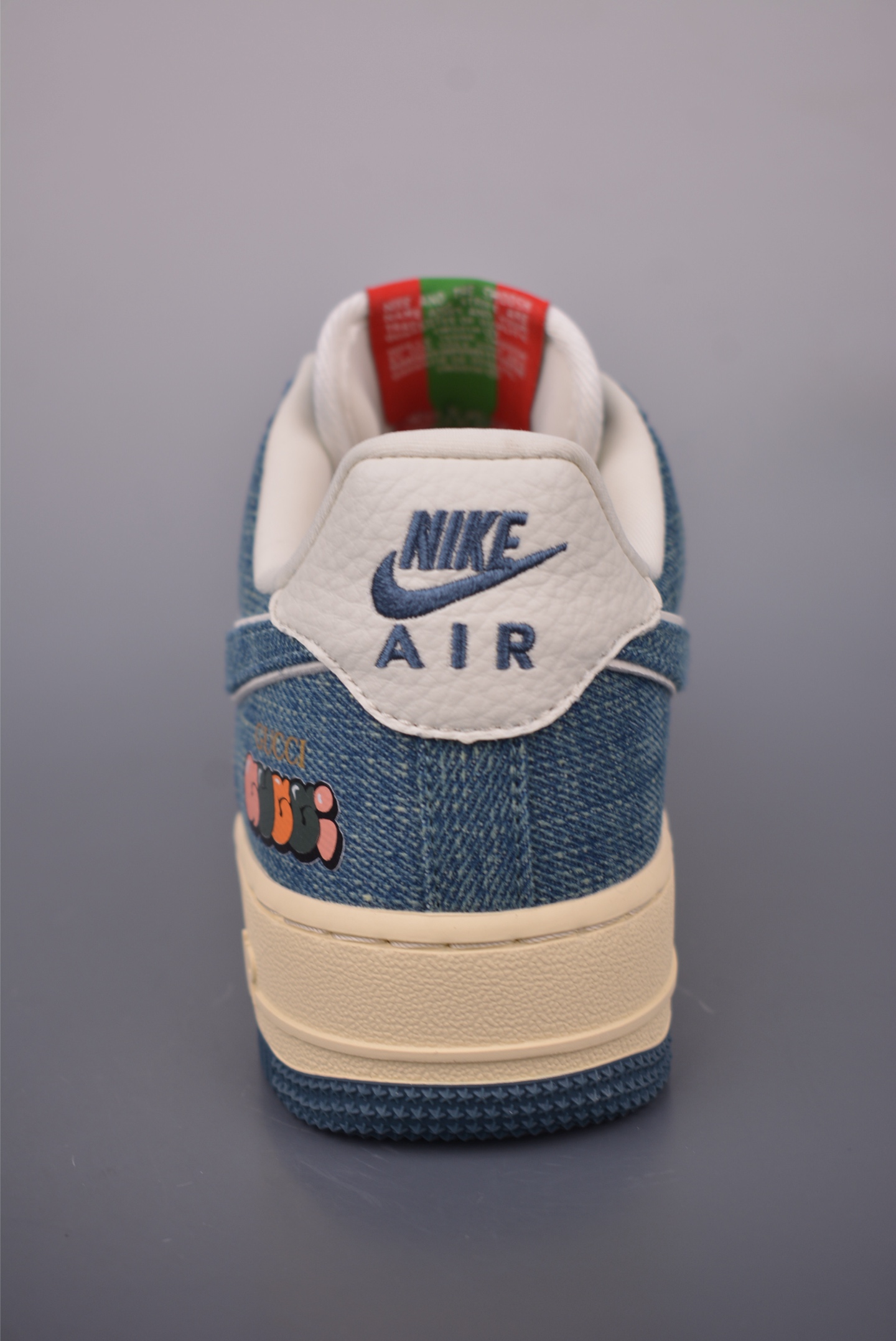 Nike Air Force 1 Low Gucci Denim Sneakers - Limited Edition Collaboration 5 i1754773652758 3776 0 3