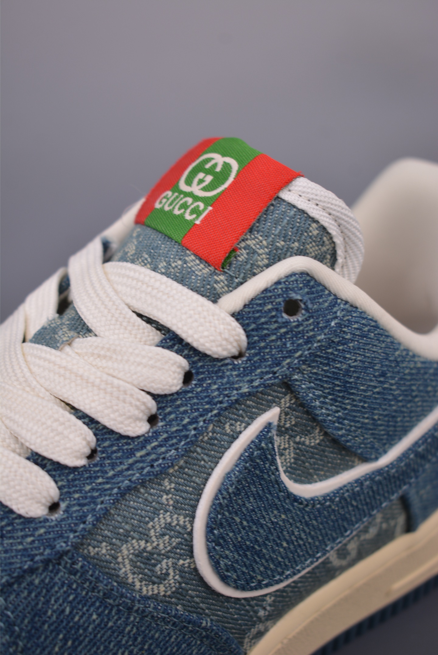 Nike Air Force 1 Low Gucci Denim Sneakers - Limited Edition Collaboration 8 i1754773652761 8095 0 6