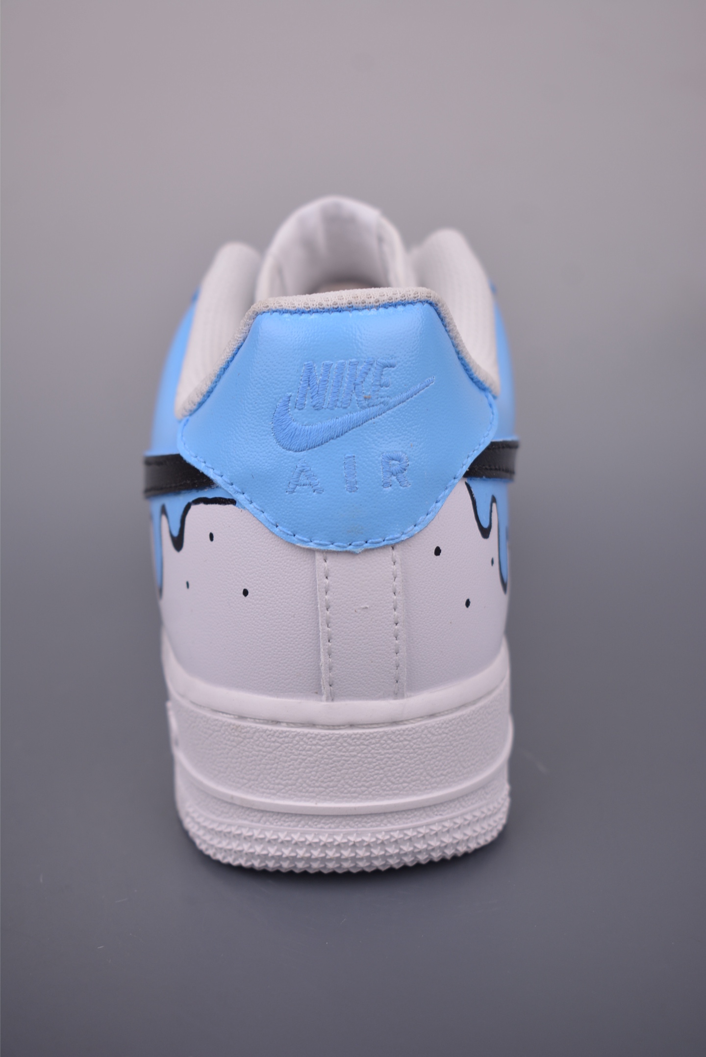 Nike Air Force 1 Low Custom 'Blue Drip' Edition - Stylish & Unique Design 5 i1754773689898 4105 0 3