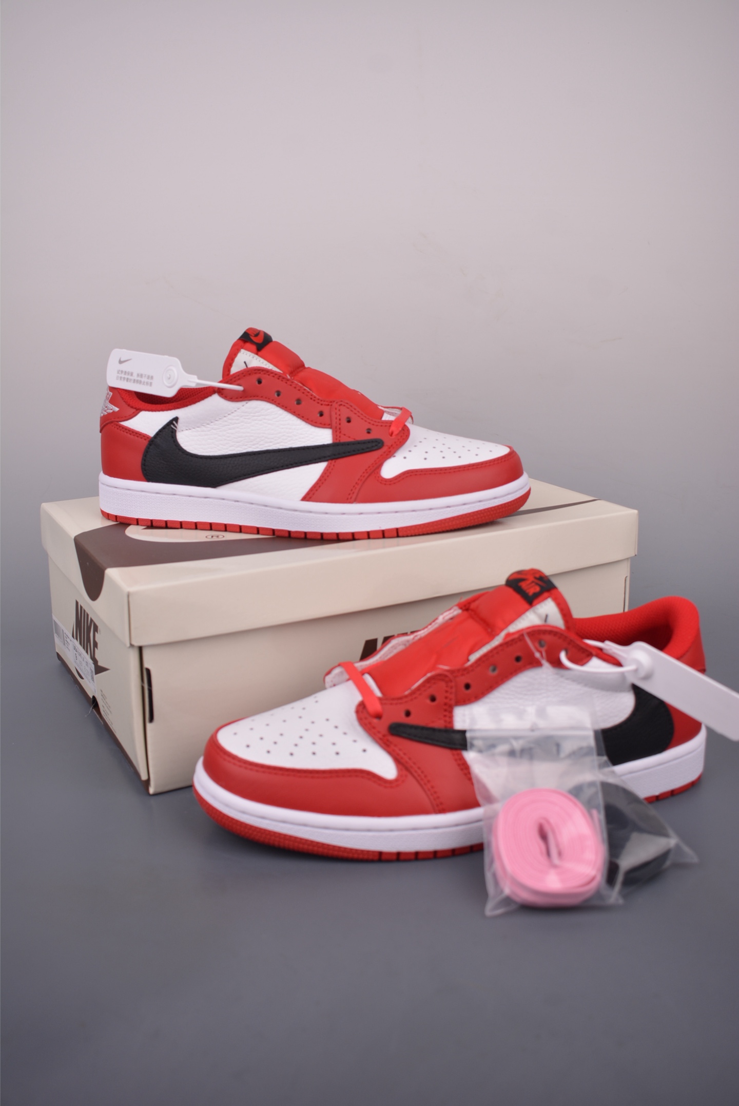 Nike Air Jordan 1 Low Travis Scott Fragment Design - Red/Black/White 5 i1754773777323 2573 0 4