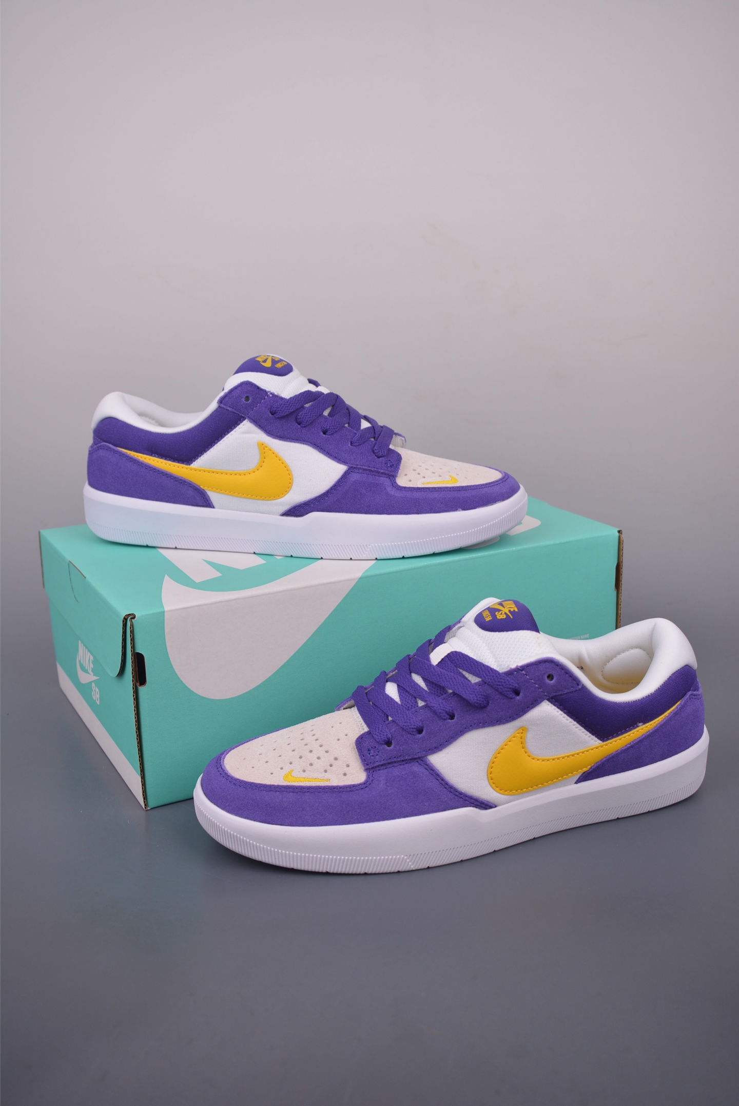Nike SB Force 58 Skate Shoes - Purple, White & Gold - Men's & Women's 6 i1754774099966 8427 0 4