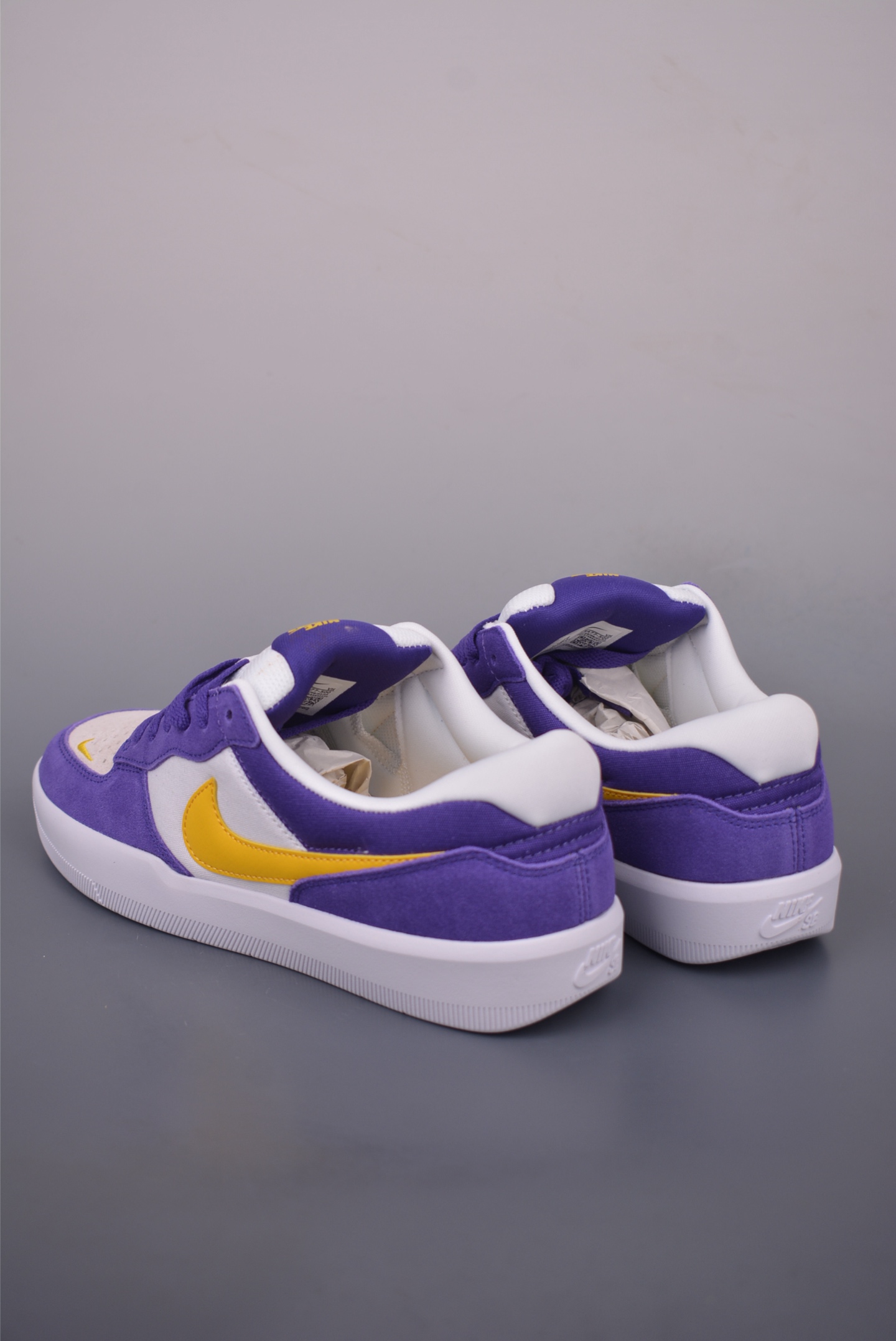 Nike SB Force 58 Skate Shoes - Purple, White & Gold - Men's & Women's 3 i1754774101579 6705 0 1