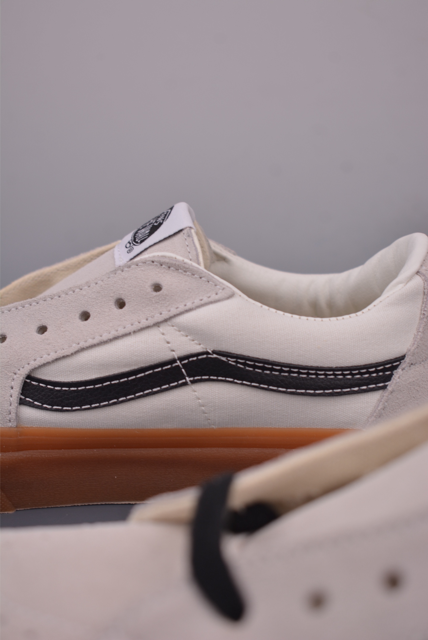 Vans Sk8-Low White Gum Sole - Retro Canvas Sneakers 9 i1754774699129 3916 0 7