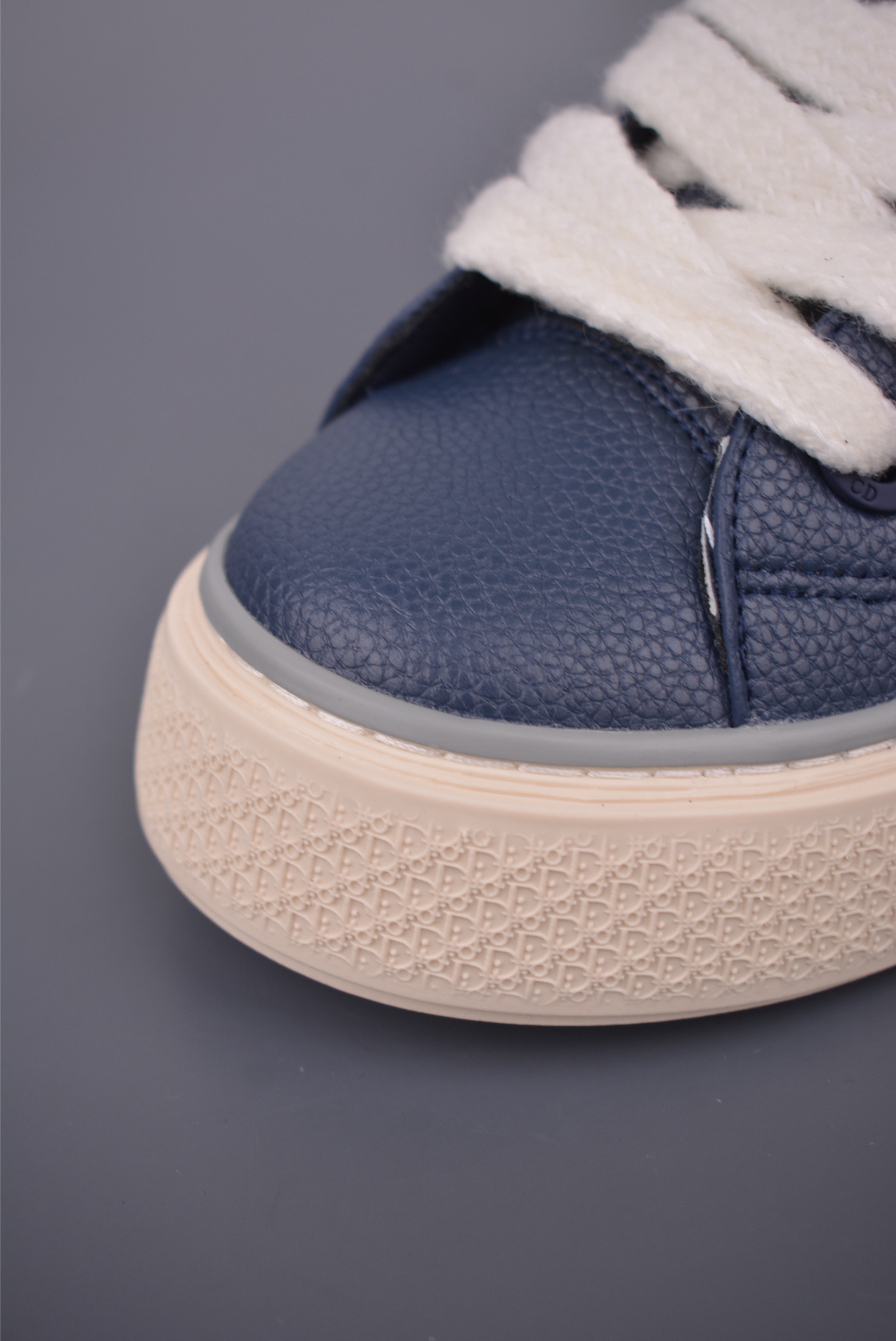 Dior B27 Blue Leather Sneakers with Iconic CD Design, Casual and Stylish 7 i1754820495397 6816 0 5
