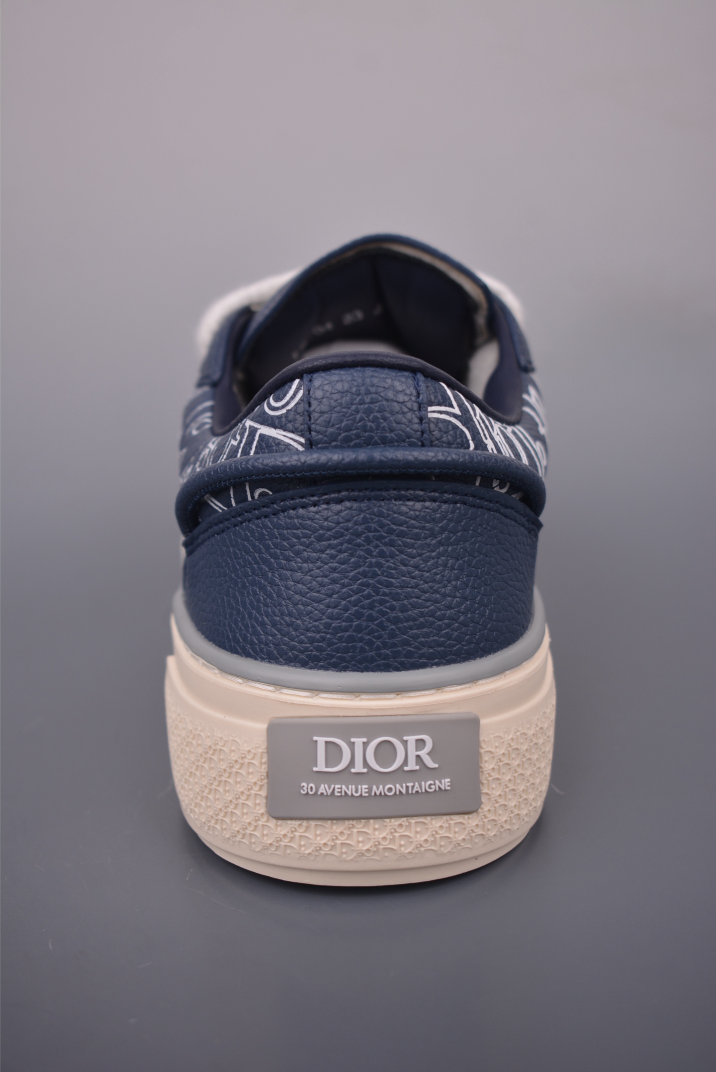 Dior B27 Blue Leather Sneakers with Iconic CD Design, Casual and Stylish 5 i1754820497267 7643 0 3