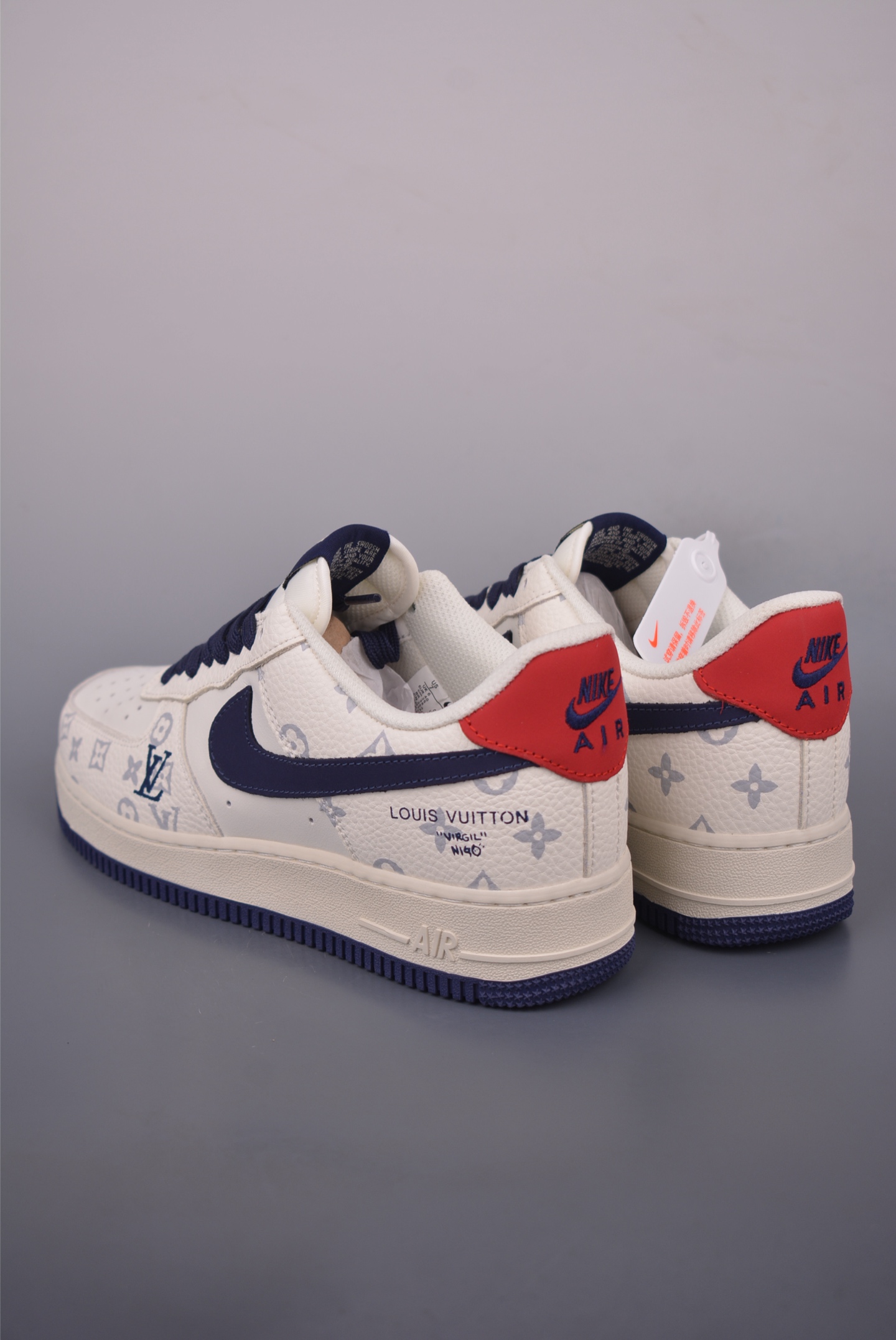 Louis Vuitton Nike Air Force 1 Low White/Navy - Limited Edition Sneakers 3 i1754859717057 6389 0 1