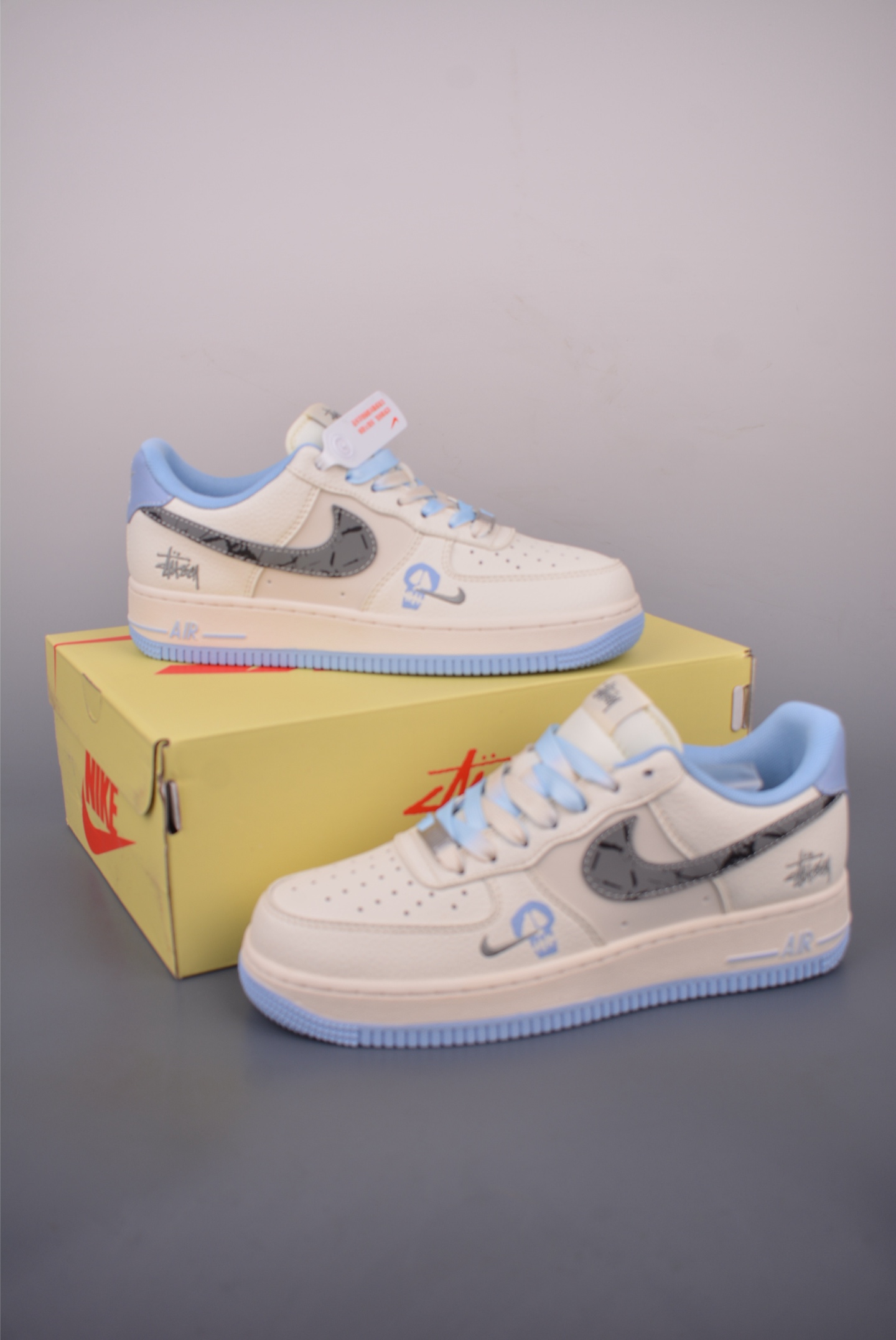 Nike Air Force 1 Low Stussy Collab Authentic Sneakers - Limited Edition 5 i1754859803063 2833 0 4