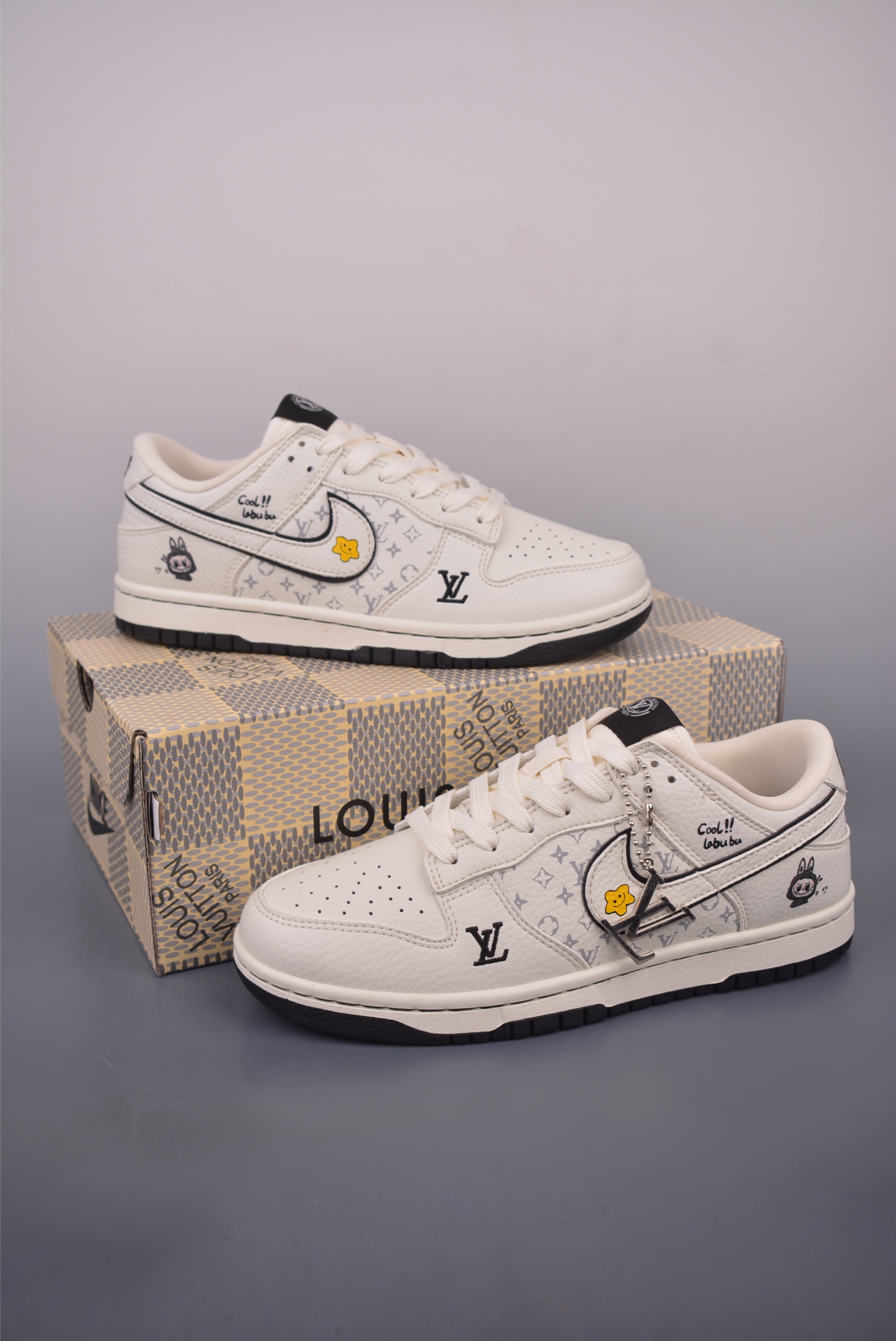 Nike SB Dunk Low Louis Vuitton Sneakers - Limited Edition Designer Shoes 5 i1754860537821 8936 0 4