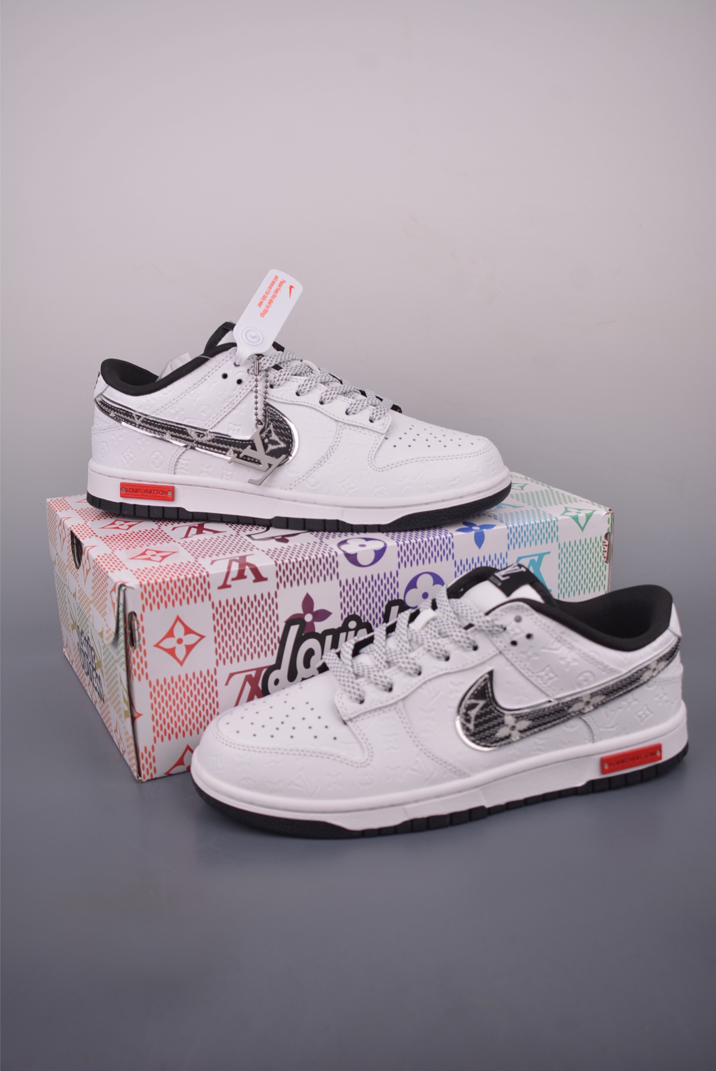 Nike SB Dunk Low Louis Vuitton Sneakers - Premium Leather, Limited Edition 6 i1754861687230 2579 0 4