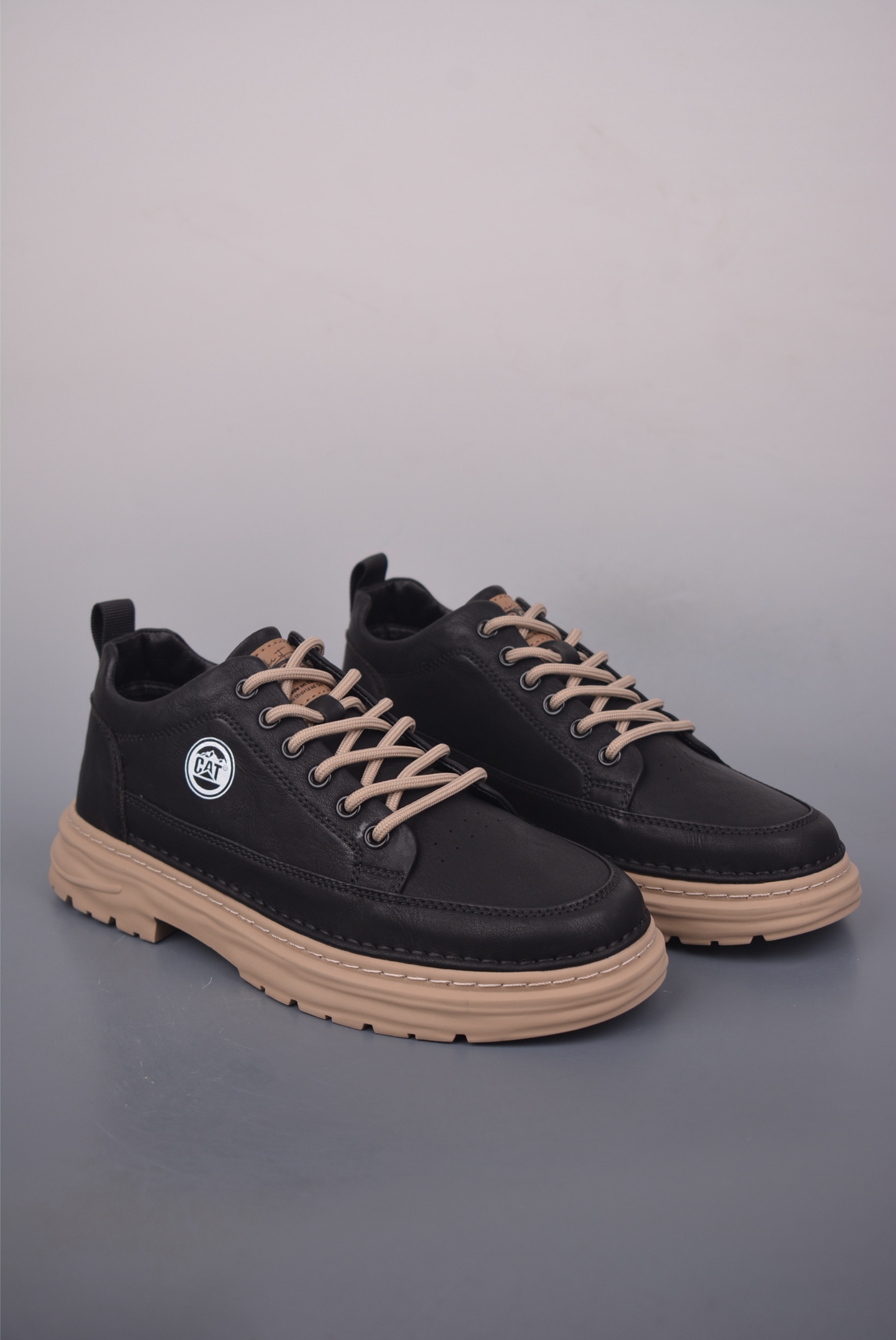 CAT Men's Casual Leather Shoes Breathable Outdoor Summer Oxford Ankle Boots 1 i1754861800994 827 0 0