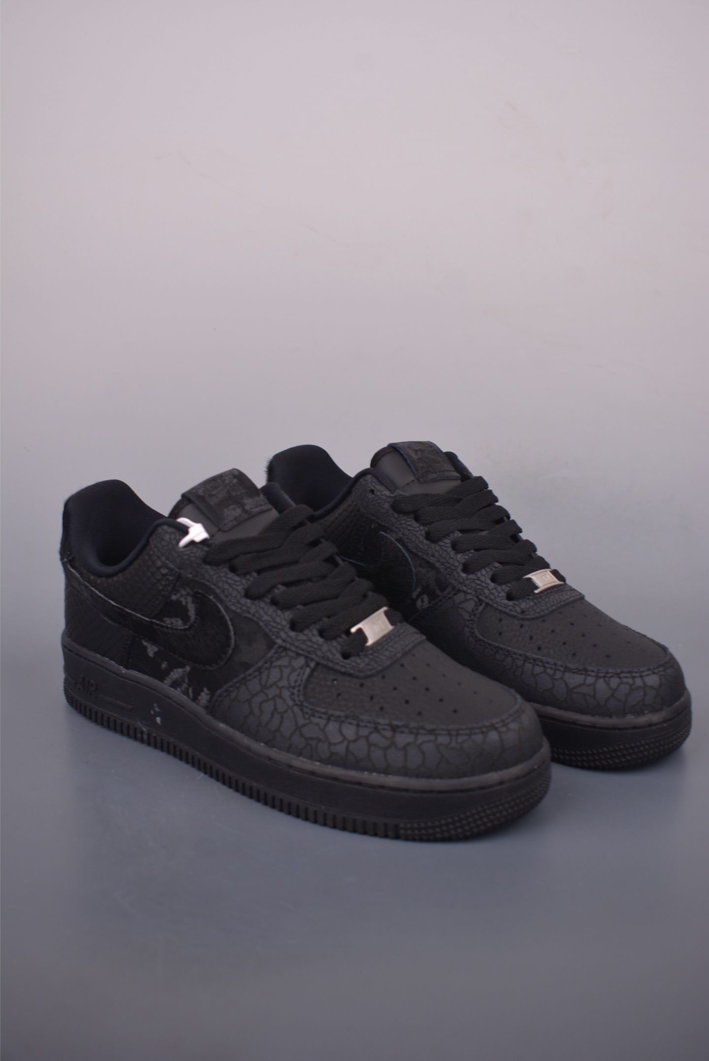 Nike Air Force 1 Low Black Crocodile Skin Embossed Leather Sneakers 2 i1754947876708 1607 0 0