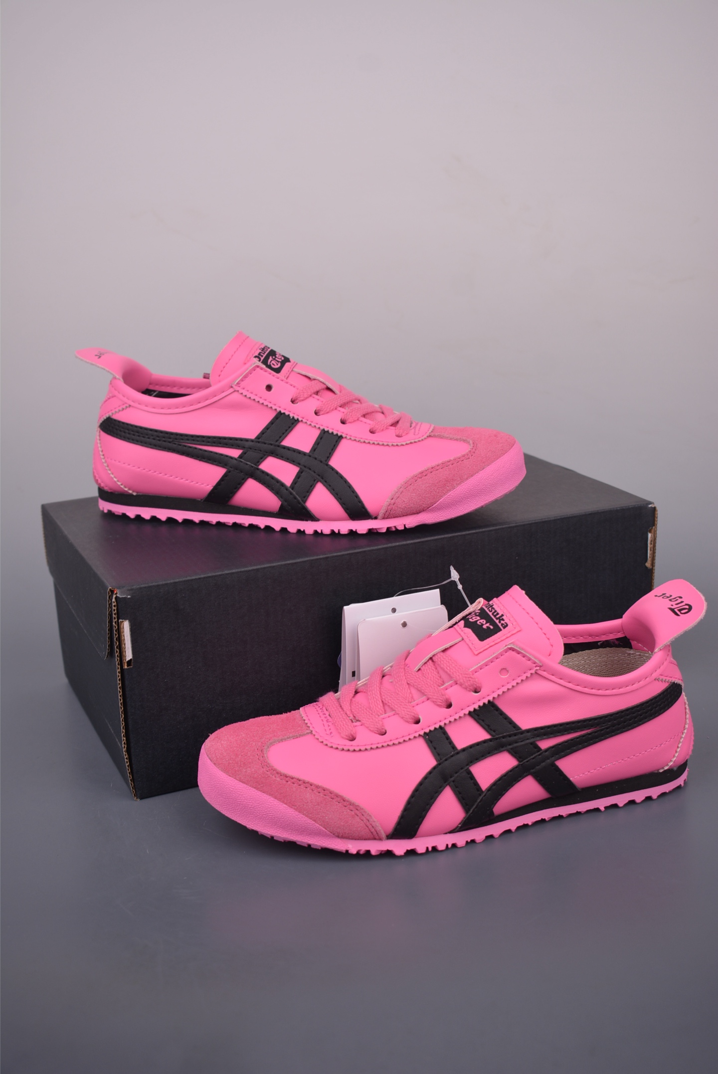Onitsuka Tiger Mexico 66 Slip-On Shoes - Pink/Black, Sizes 36-41.5 6 i1754950591079 9620 0 4