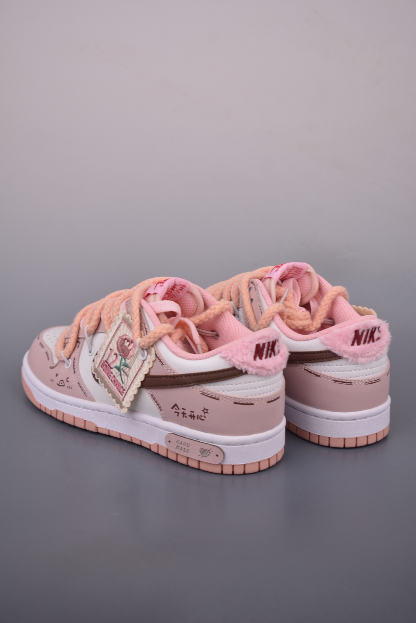 Nike SB Dunk Low Pink Sakura Deconstructed Lace-Up Sneakers - Premium Quality 3 i1755036303146 381 0 1