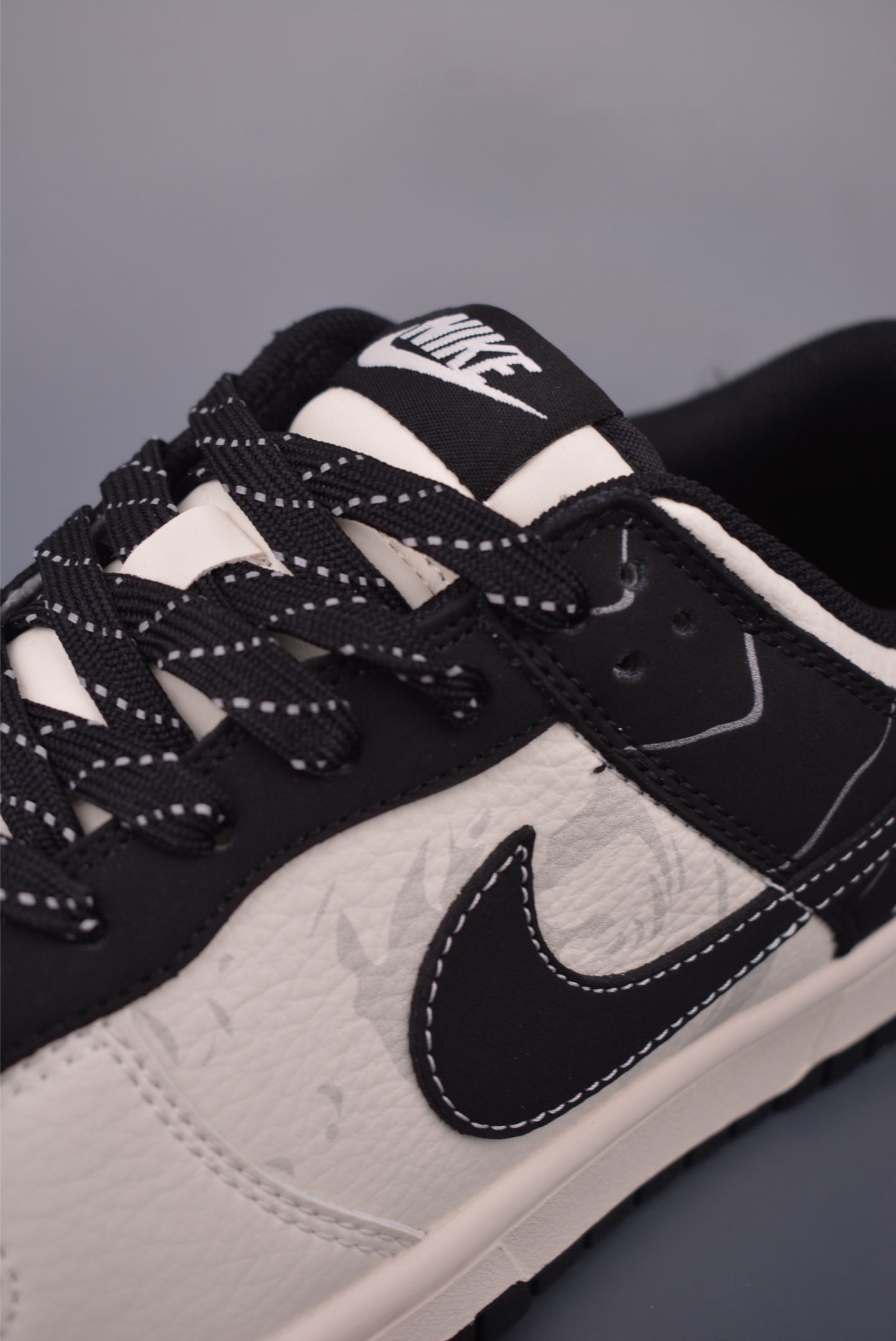 Nike SB Dunk Low Black White Premium Leather Sneakers - Style & Comfort 7 i1755036491721 7956 0 6