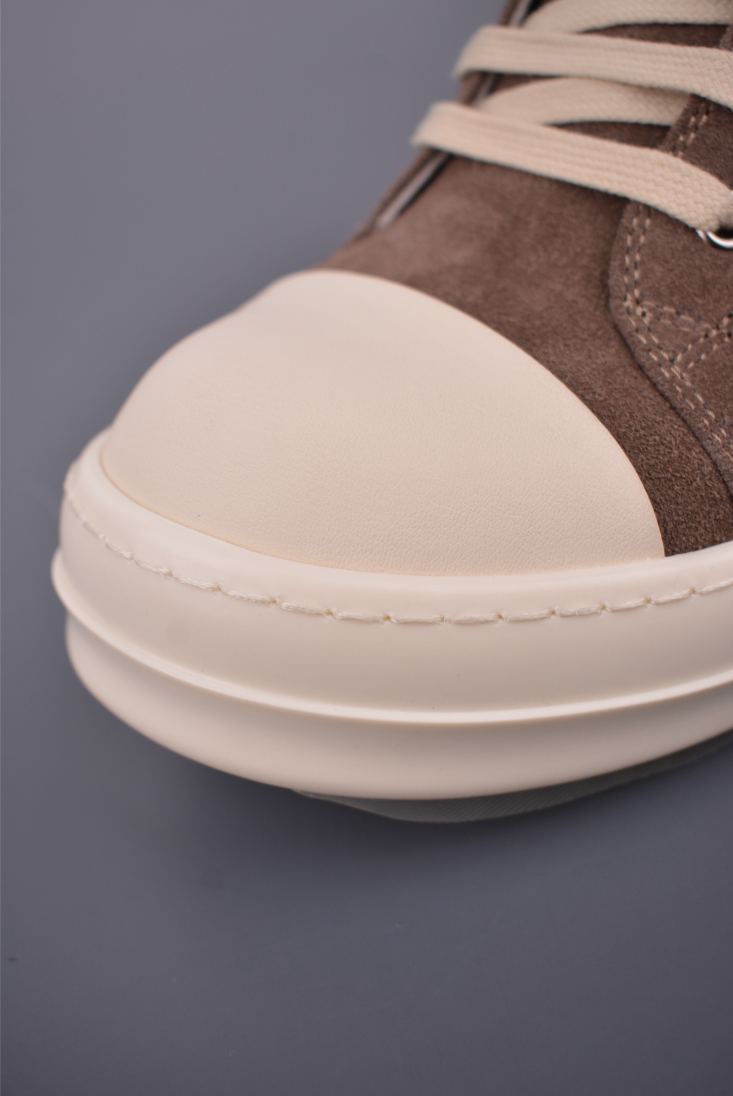 Rick Owens DRKSHDW Hollywood Sneakers - Suede, Brown, Comfortable Fit 6 i1755036582979 9403 0 5