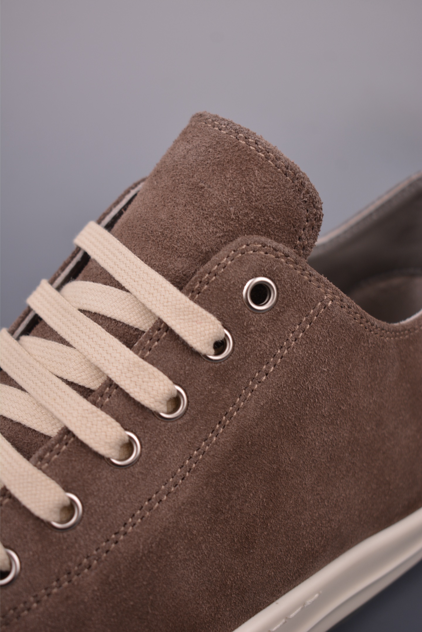 Rick Owens DRKSHDW Hollywood Sneakers - Suede, Brown, Comfortable Fit 7 i1755036583063 2927 0 6