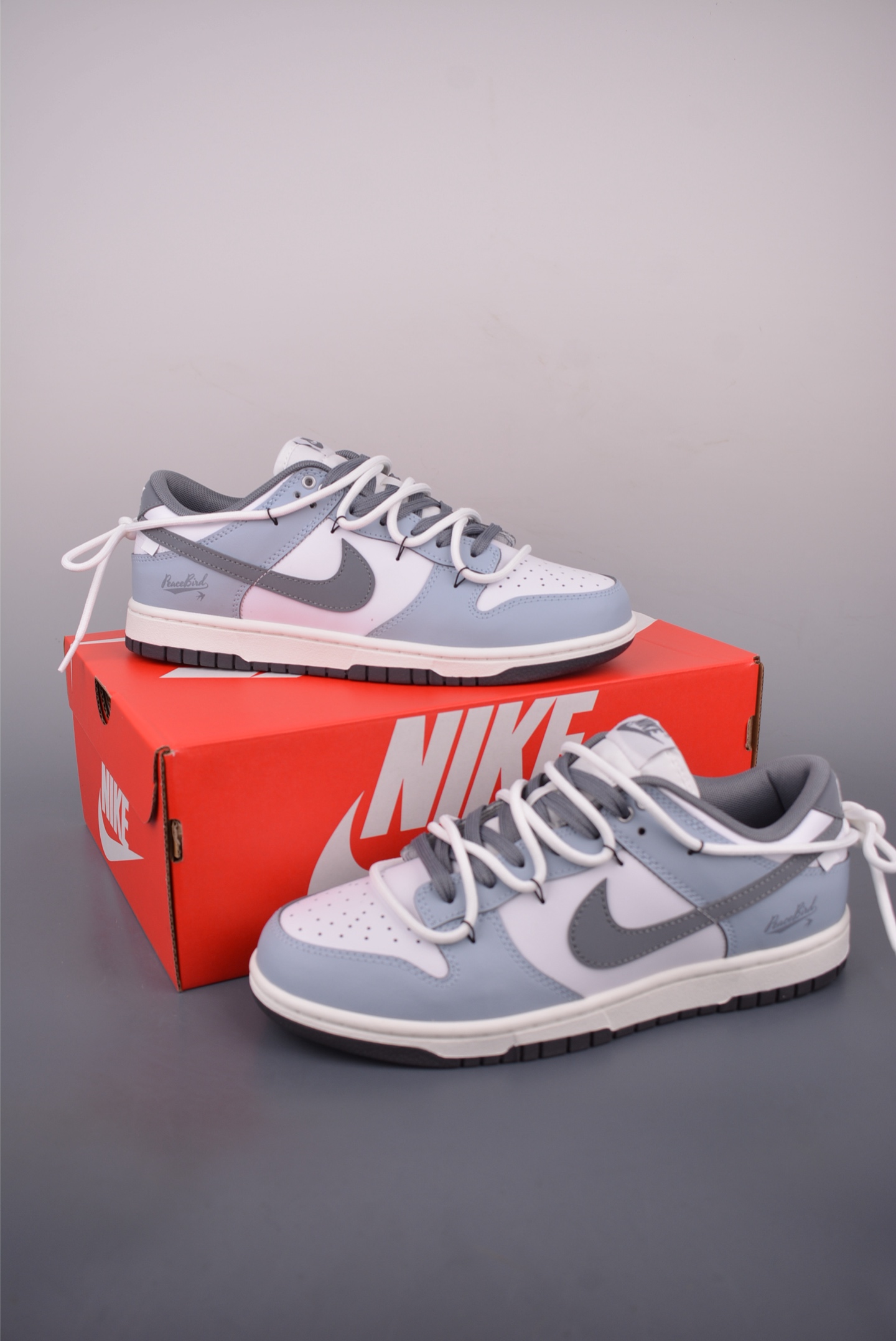 Nike SB Dunk Low Gray White Deconstructed Lace-Up Sneakers - Premium Quality 5 i1755124226540 6684 0 4