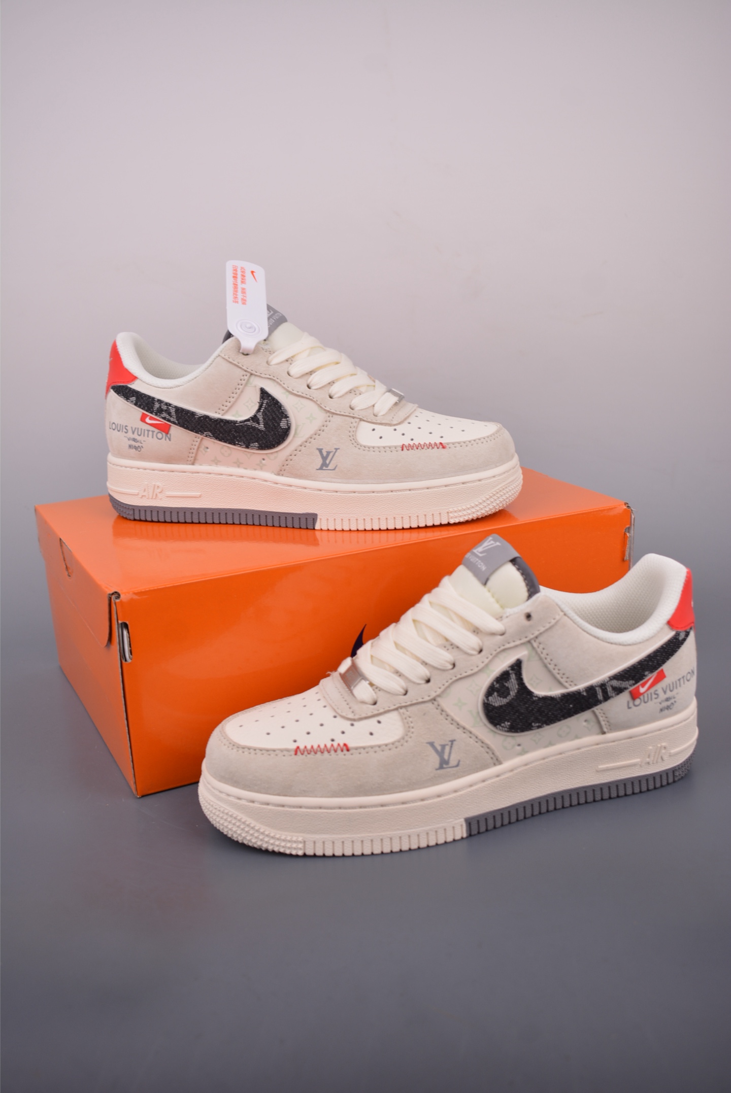 Nike Air Force 1 Low Louis Vuitton Custom Sneakers - Limited Edition 6 i1755124867384 7264 0 4