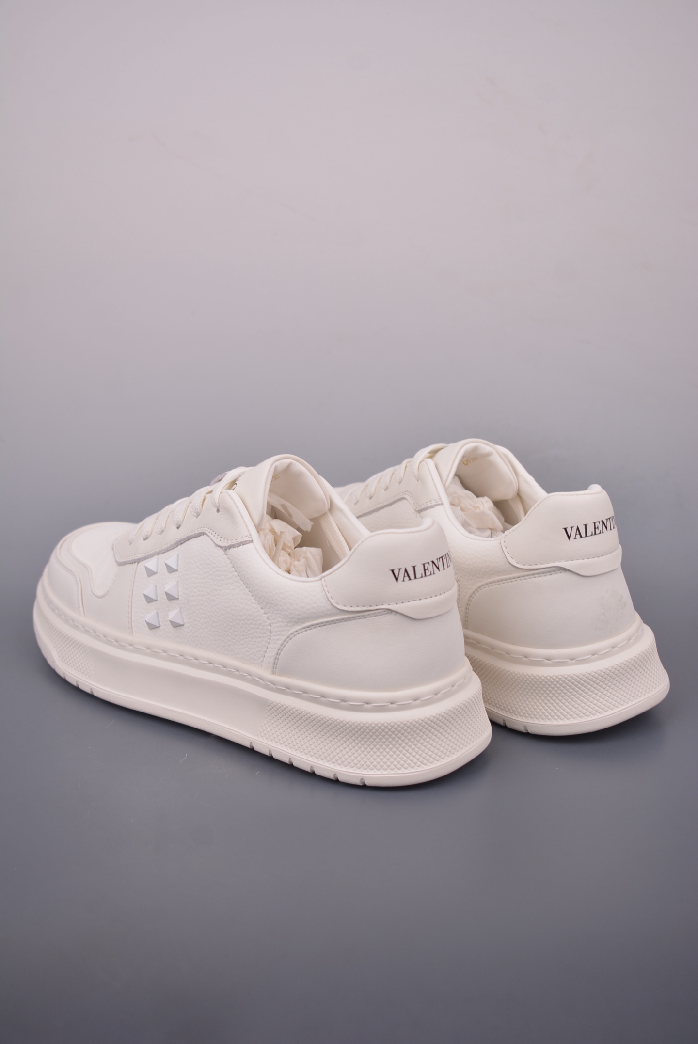 Valentino Rockstud Untitled White Leather Sneakers - Iconic Fashion Statement 3 i1755215771546 867 0 1
