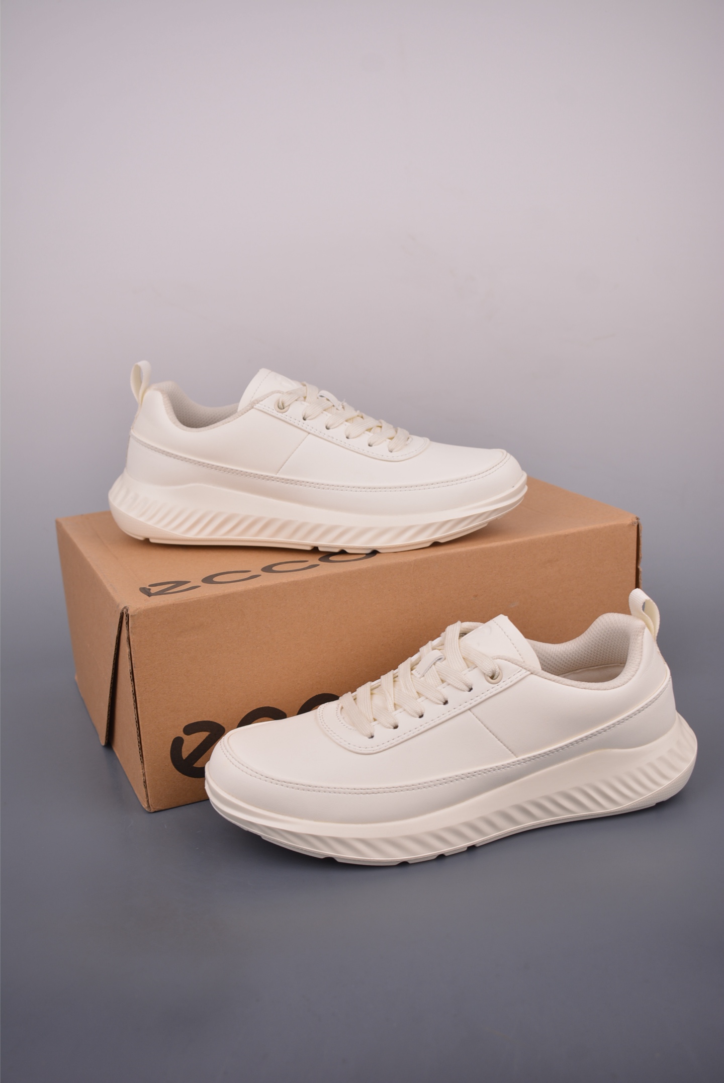 ECCO Men's BIOM Lightweight Leather Sneakers, Comfortable Walking Shoes 5 i1755296680534 2480 0 0