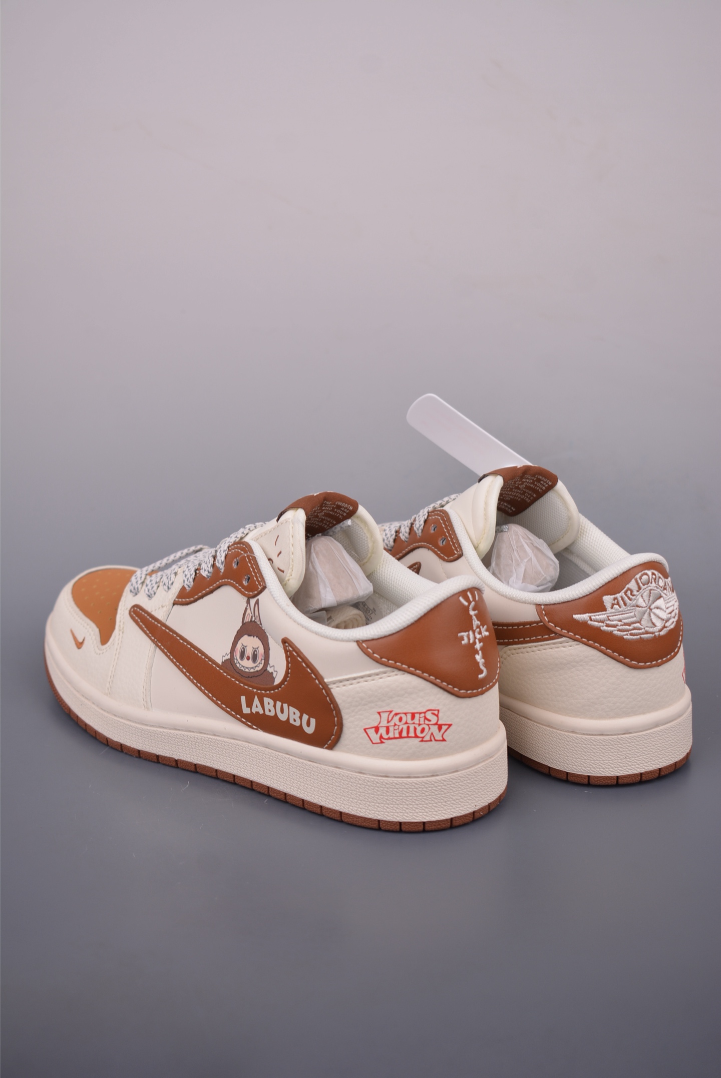 Labubu x Louis Vuitton Air Jordan 1 Low Top Sneakers Designer Collaboration 3 i1755388293072 2600 0 1