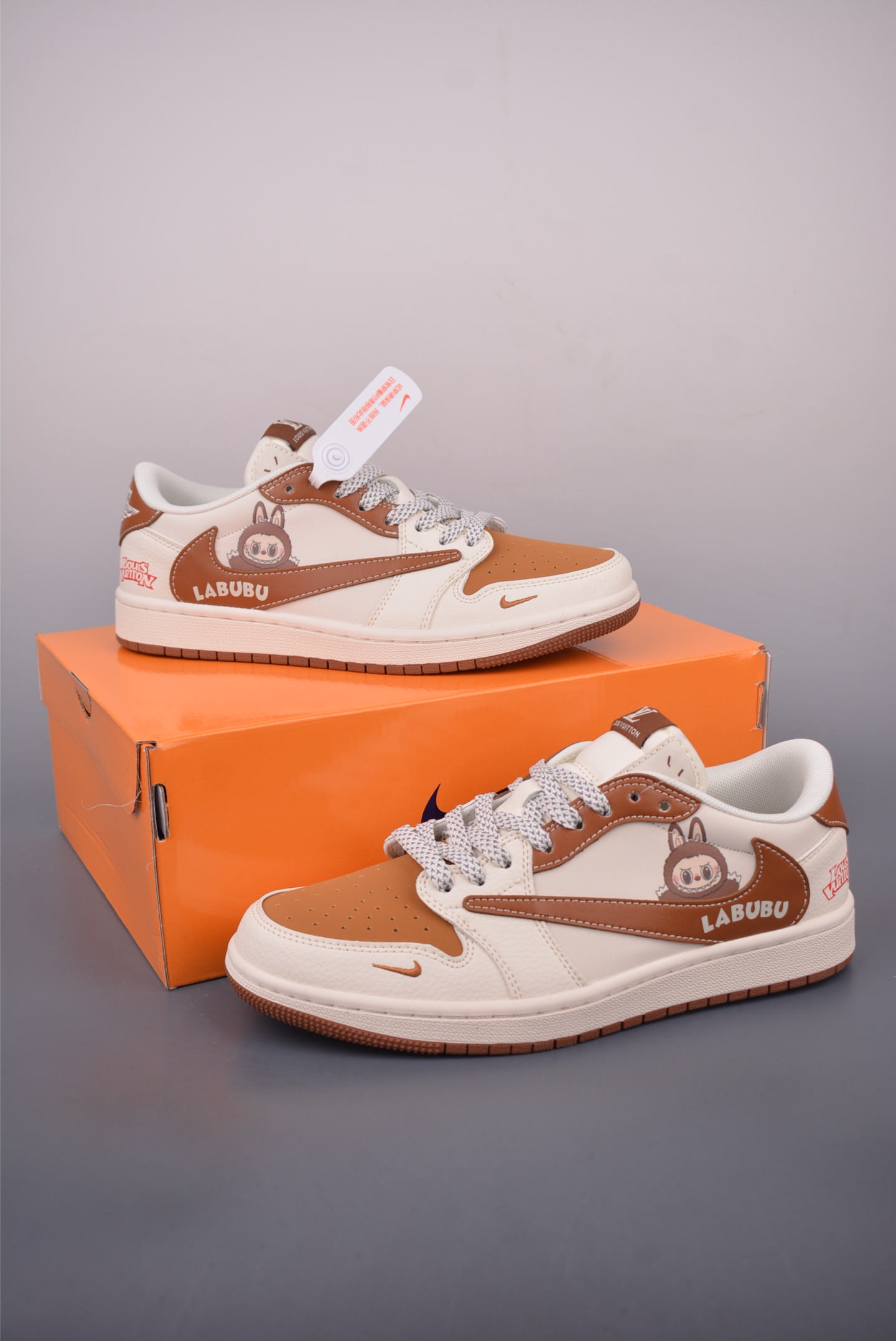 Labubu x Louis Vuitton Air Jordan 1 Low Top Sneakers Designer Collaboration 6 i1755388294973 9457 0 4