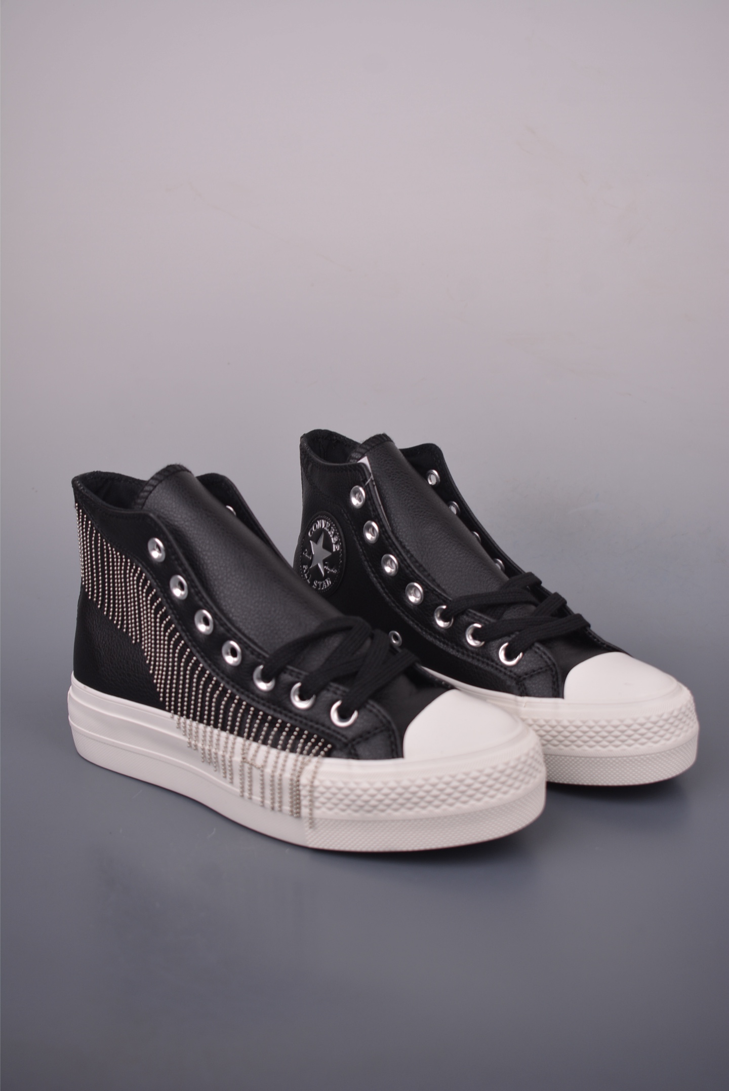Converse Chuck Taylor All Star Platform Western Glam 舒适简约 女款高帮帆布鞋 A15473C