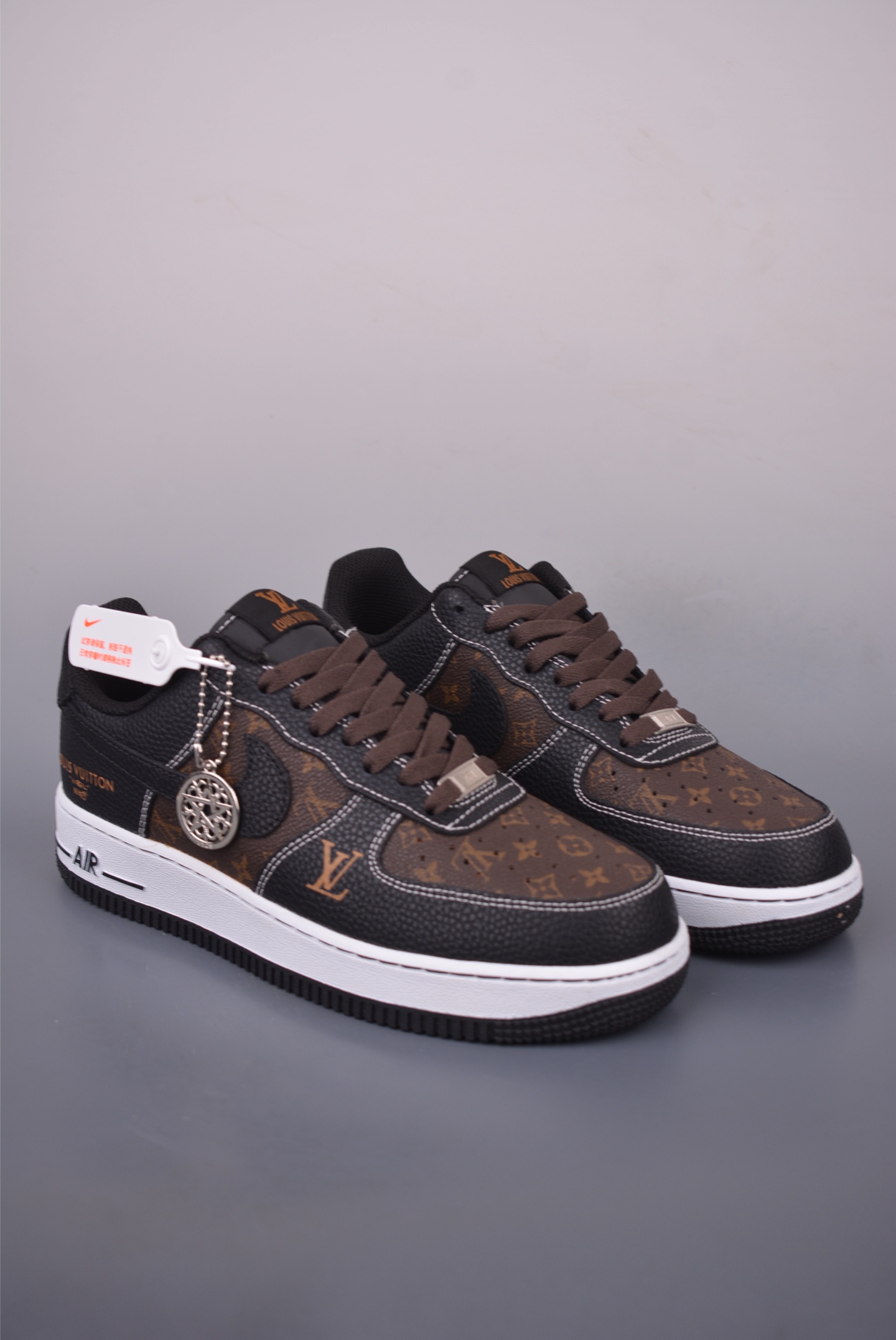 Nike Air Force 1 Low Louis Vuitton Brown/Black Sneakers - Limited Edition 1 i1755560594448 8596 0 0
